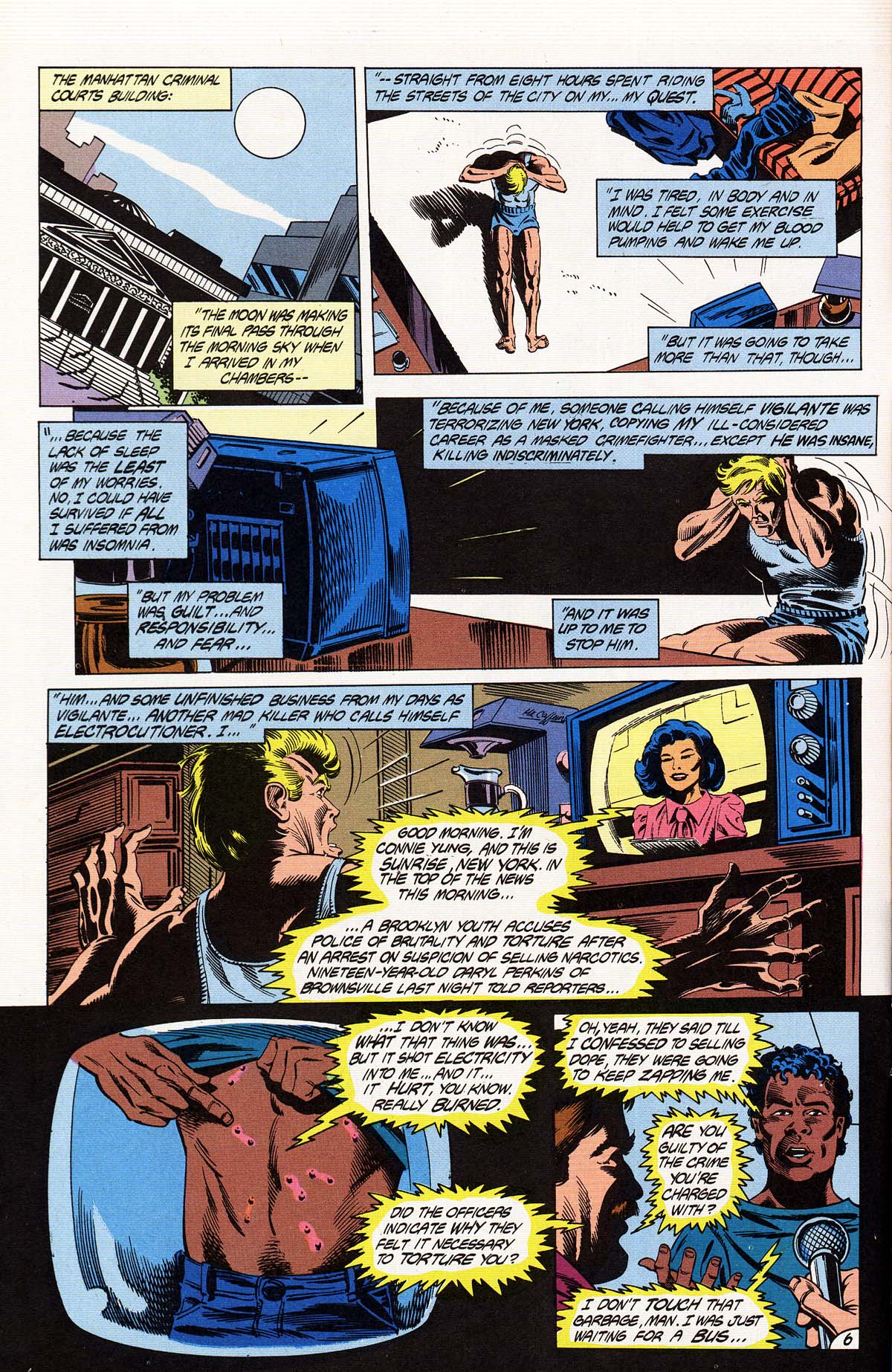 Read online Vigilante (1983) comic -  Issue #25 - 8