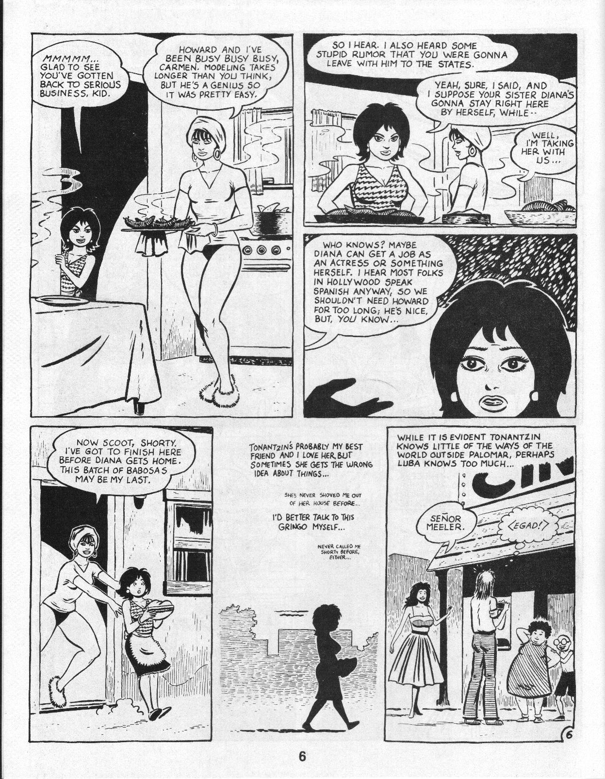 Read online Love and Rockets (1982) comic -  Issue #14 - 8