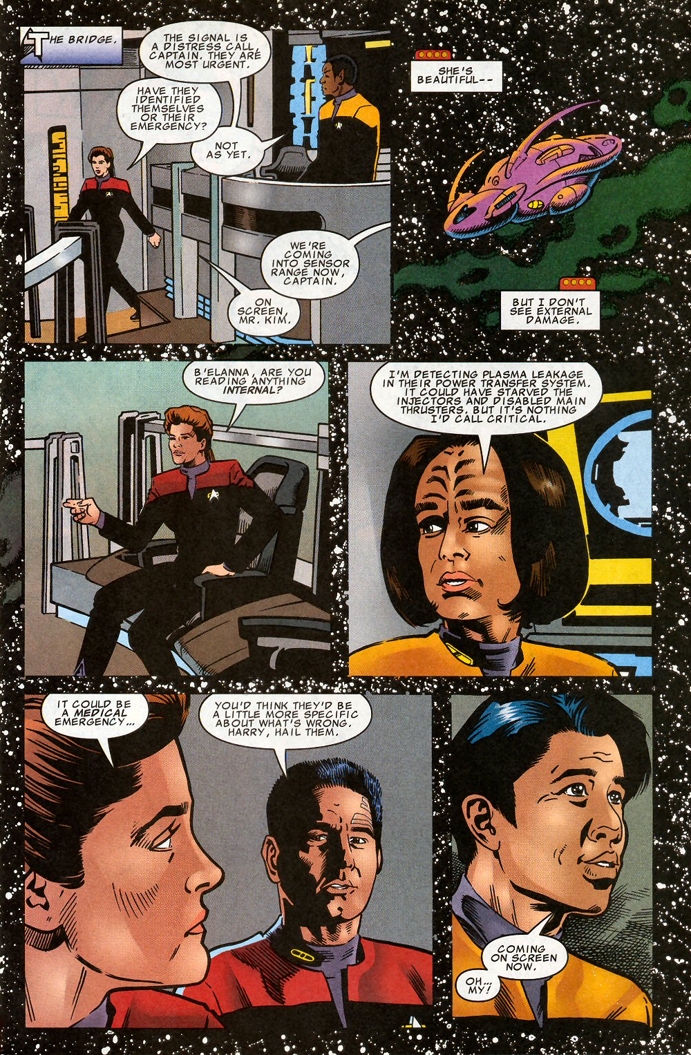 Read online Star Trek: Voyager comic -  Issue #14 - 5
