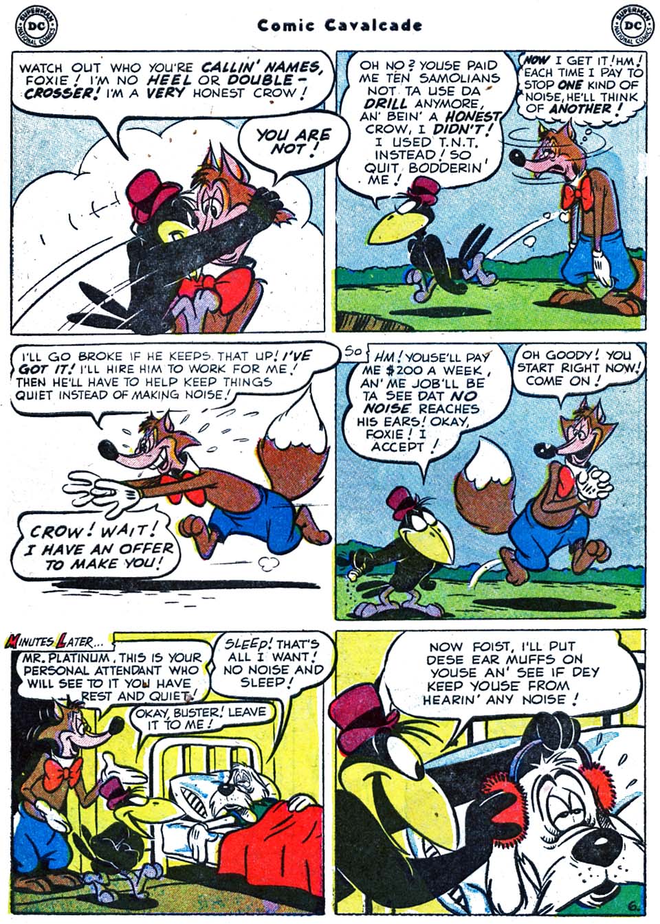 Read online Comic Cavalcade comic -  Issue #47 - 8
