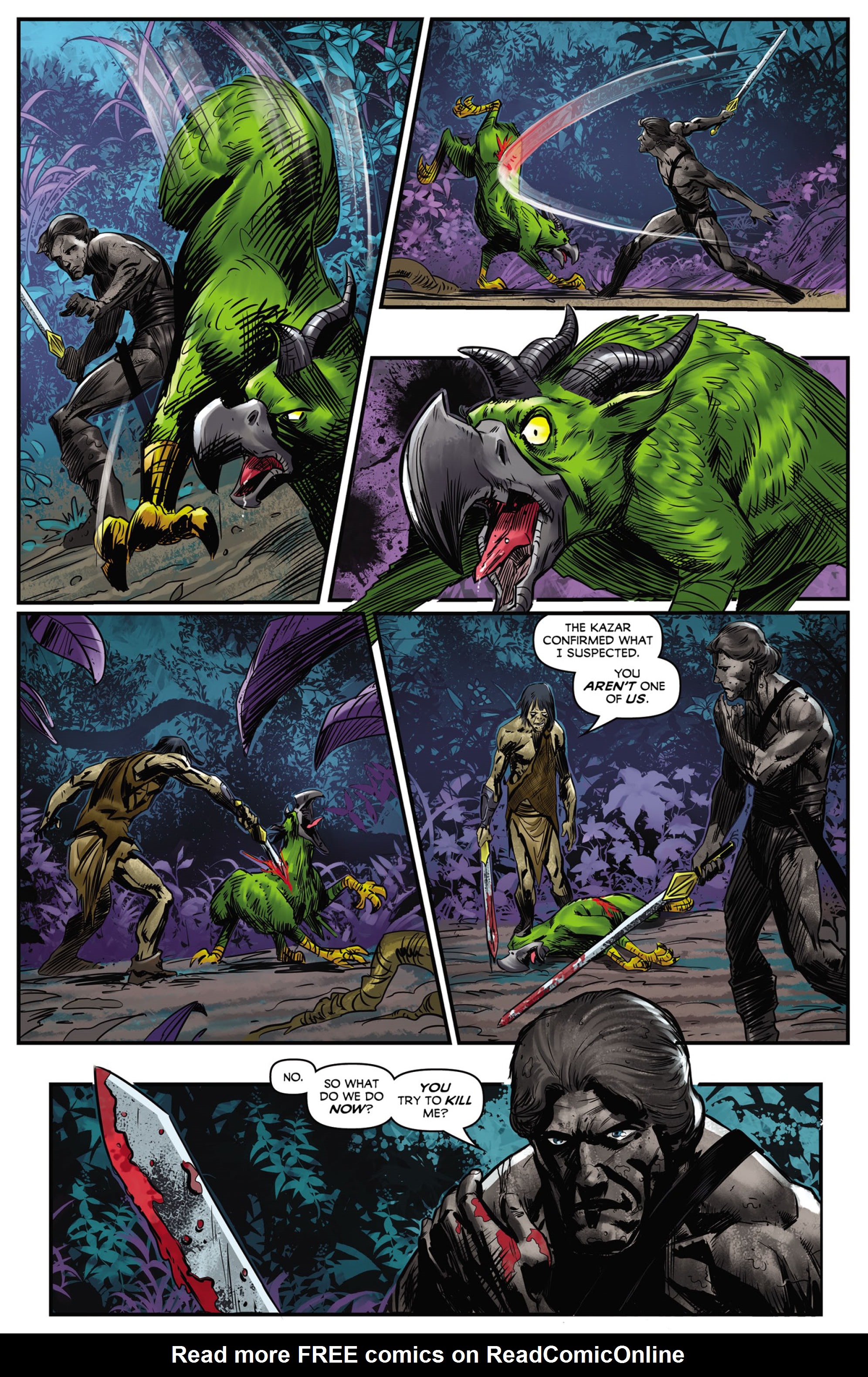 Read online ERB Carson of Venus: Realm of the Dead comic -  Issue # Full - 11