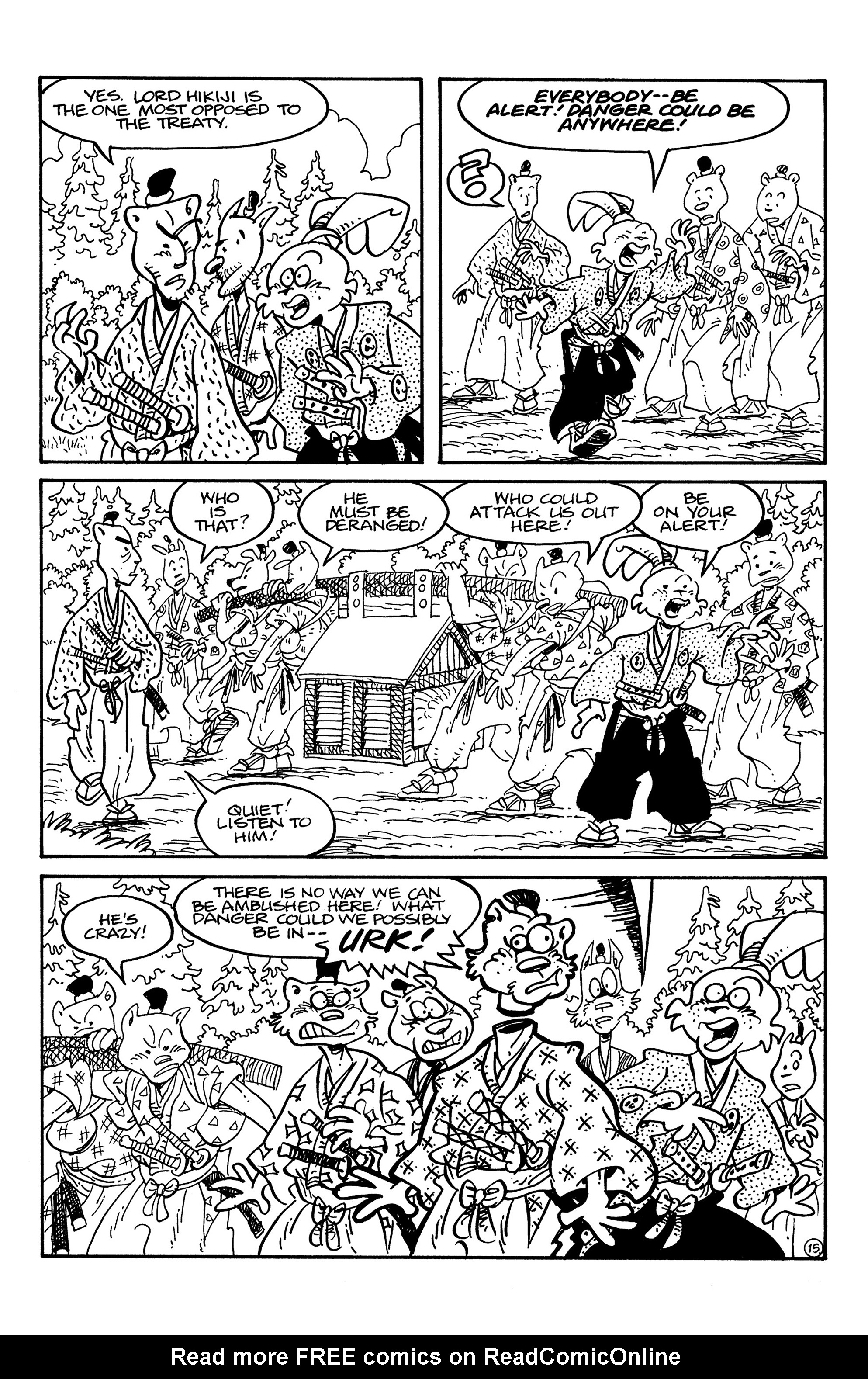 Read online Usagi Yojimbo (1996) comic -  Issue #154 - 17