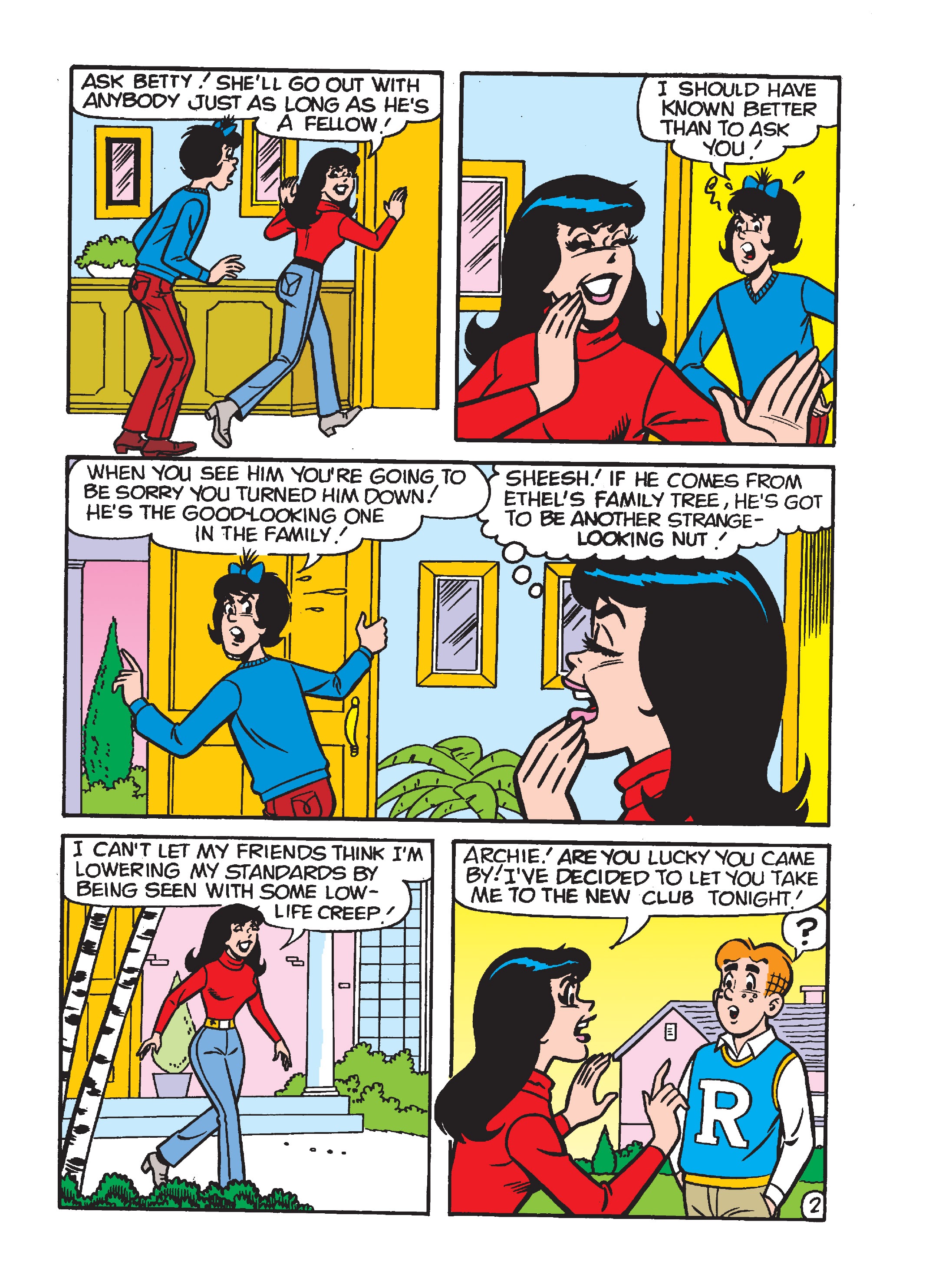 Read online World of Betty & Veronica Digest comic -  Issue #8 - 141