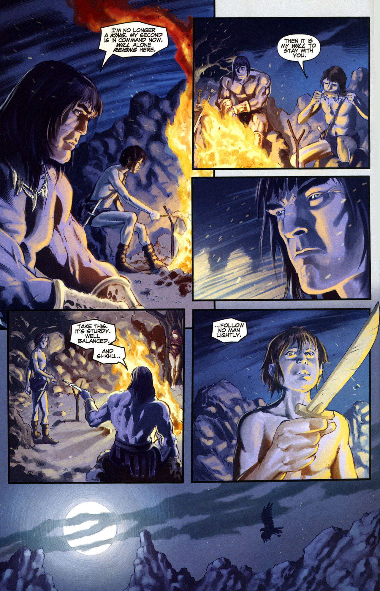 Read online Conan and the Midnight God comic -  Issue #4 - 8