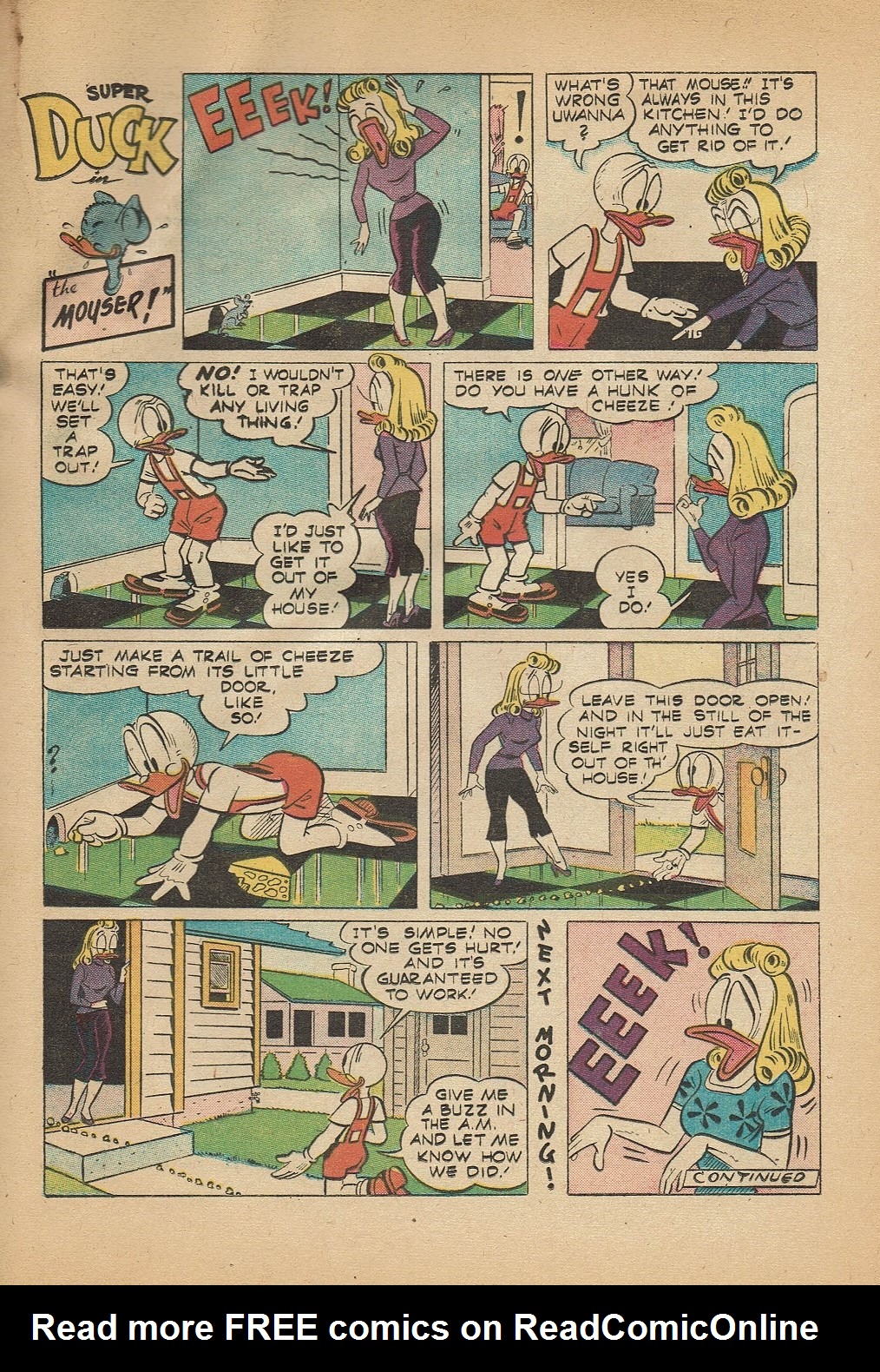 Read online Super Duck Comics comic -  Issue #66 - 25