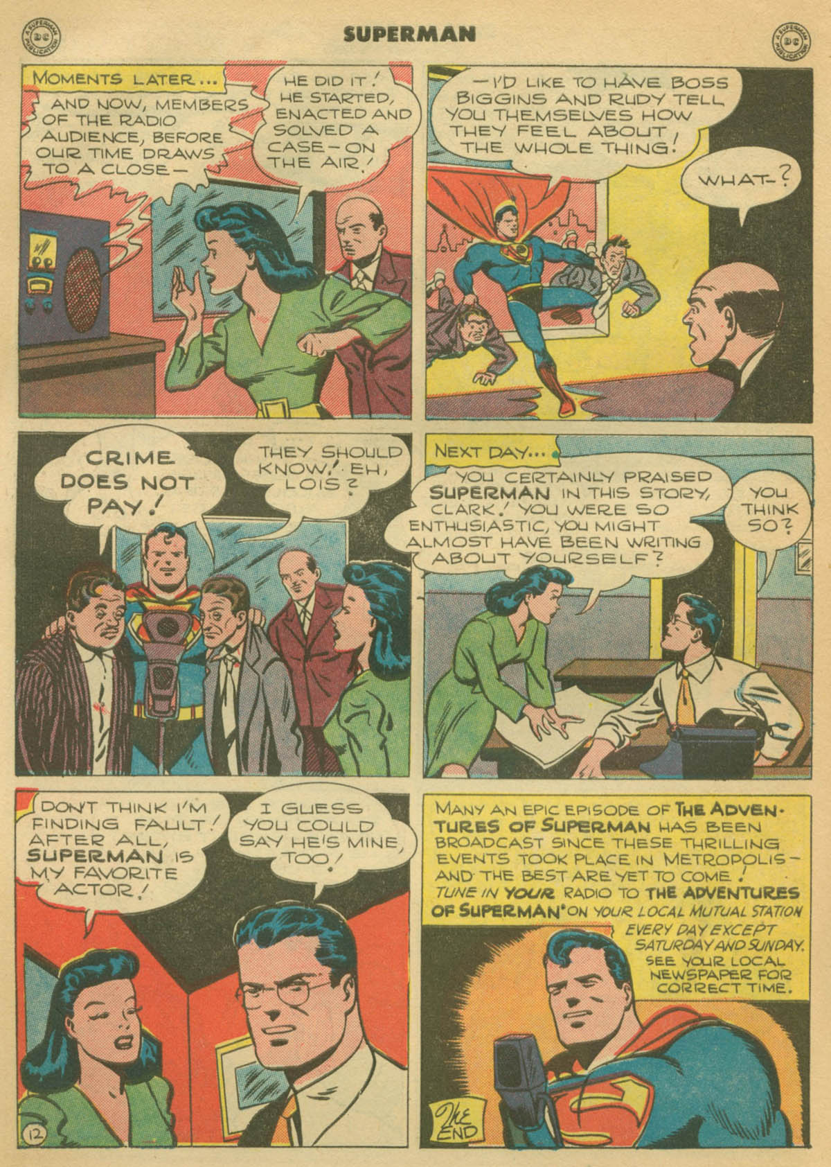 Read online Superman (1939) comic -  Issue #39 - 14