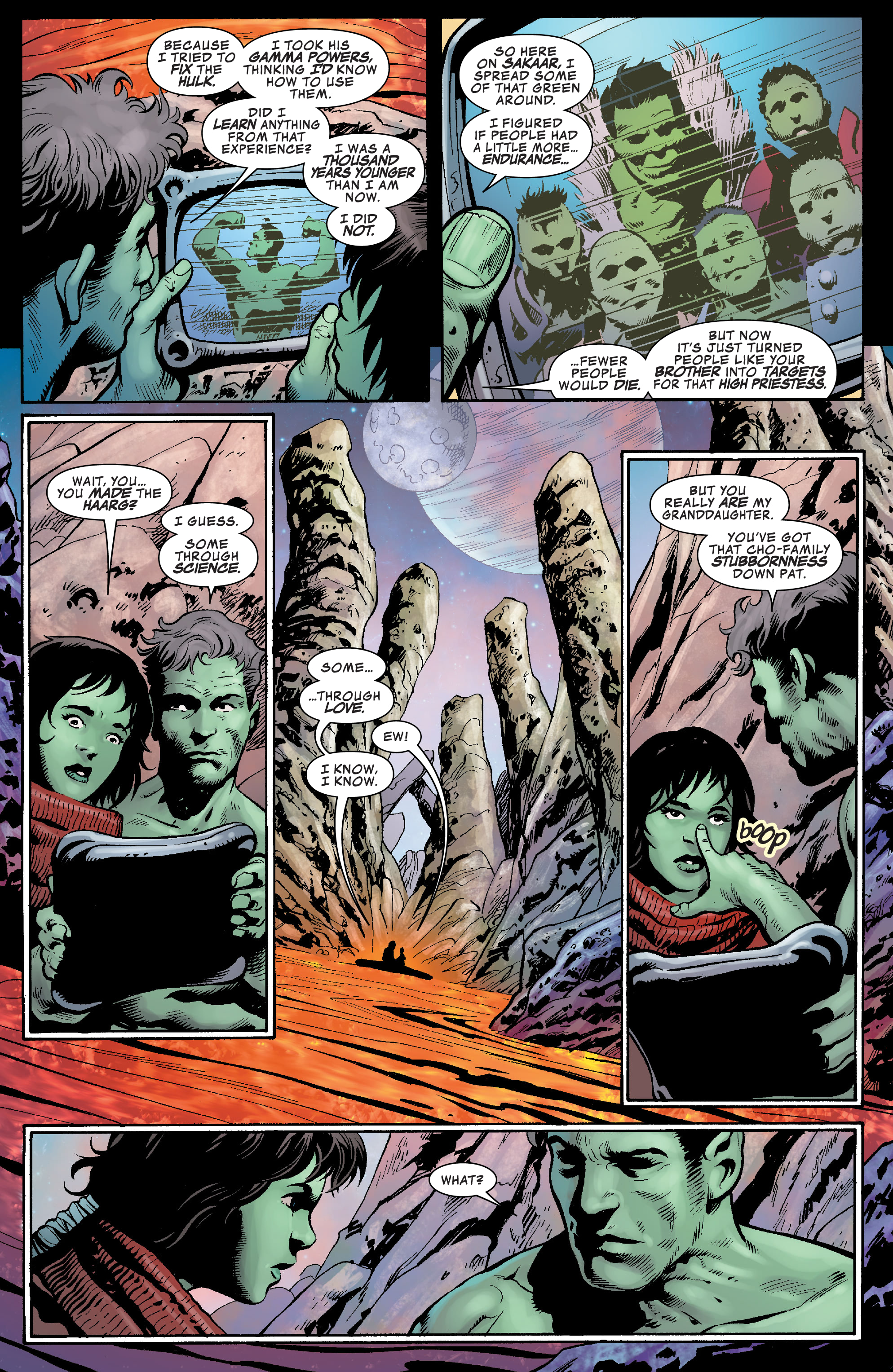 Read online Planet Hulk Worldbreaker comic -  Issue #3 - 5