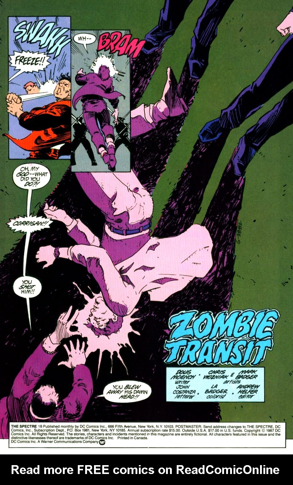 Read online The Spectre (1987) comic -  Issue #18 - 2