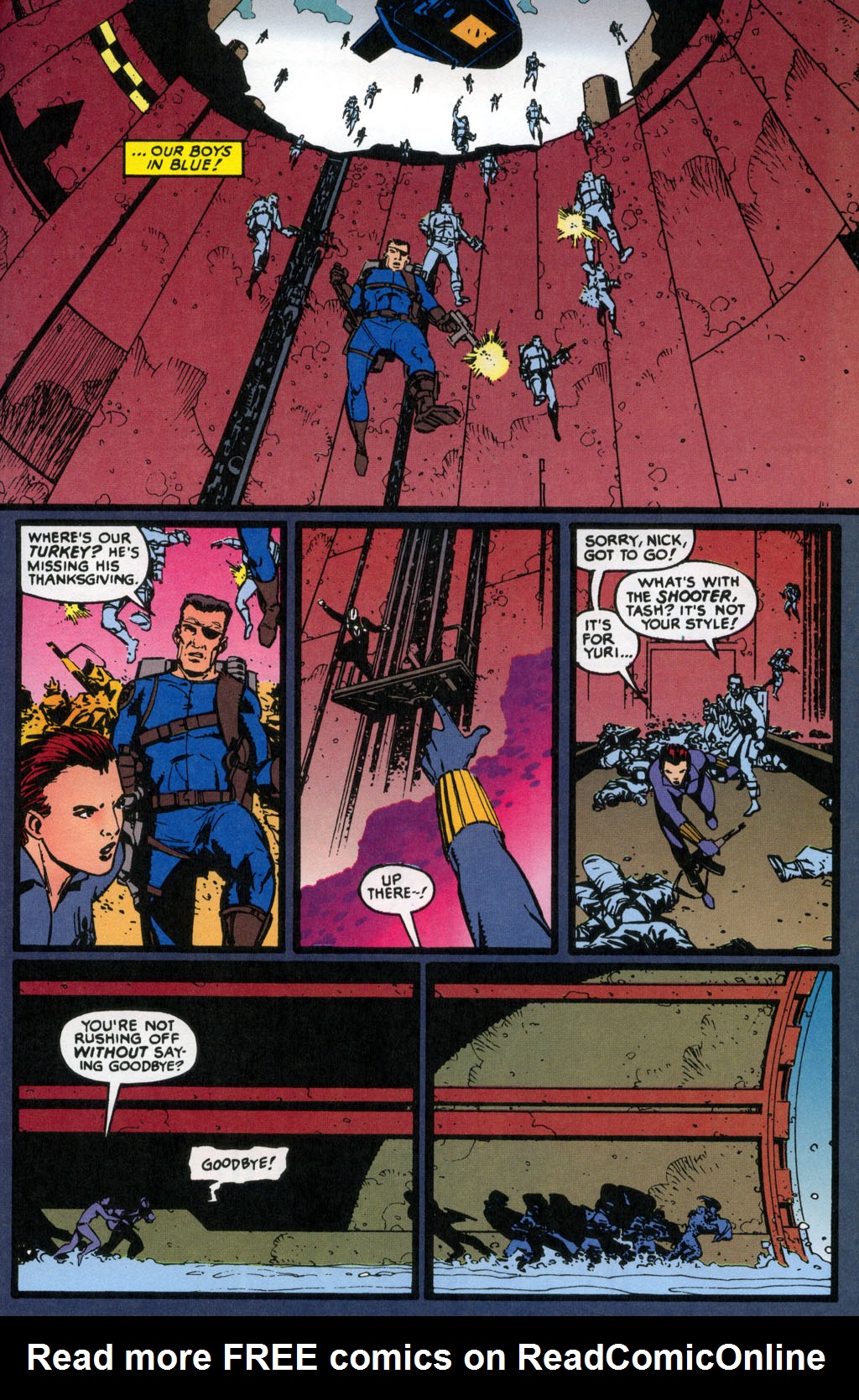 Read online Fury/Black Widow: Death Duty comic -  Issue # Full - 60