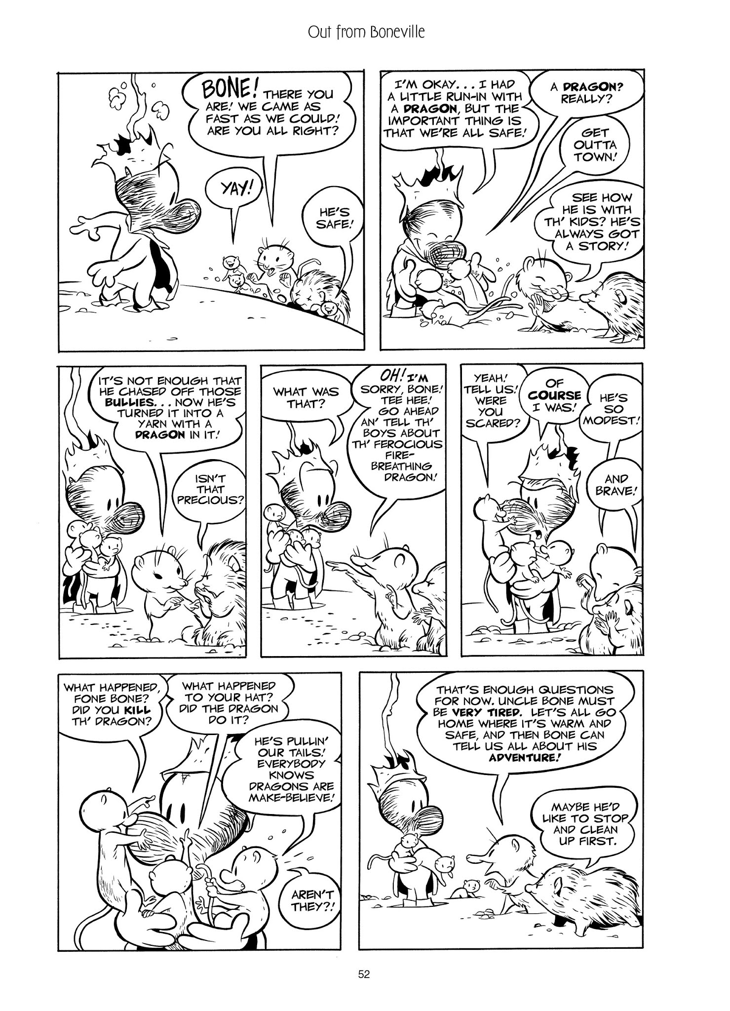 Read online Bone: The Complete Cartoon Epic In One Volume comic -  Issue # TPB (Part 1) - 49