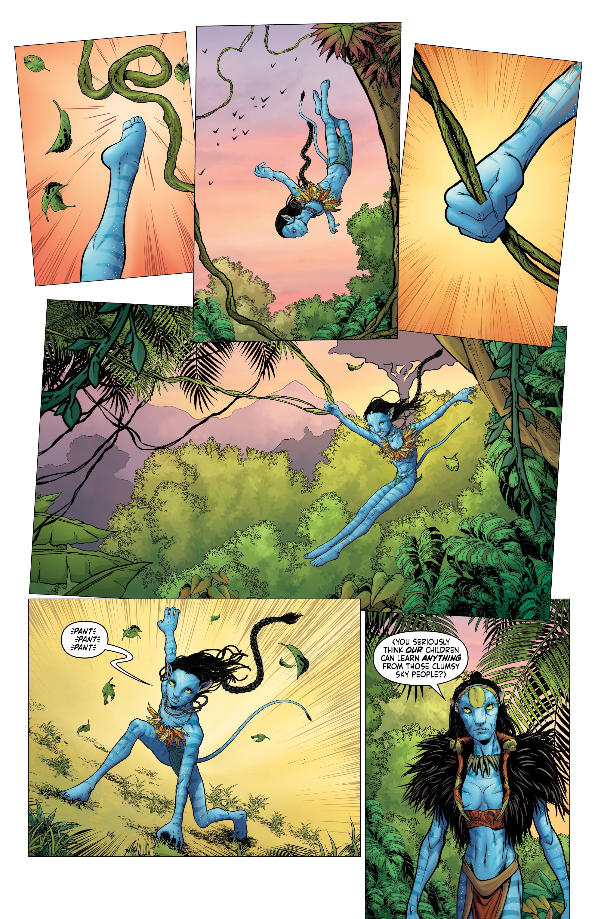 Read online Avatar: Adapt or Die comic -  Issue #1 - 11
