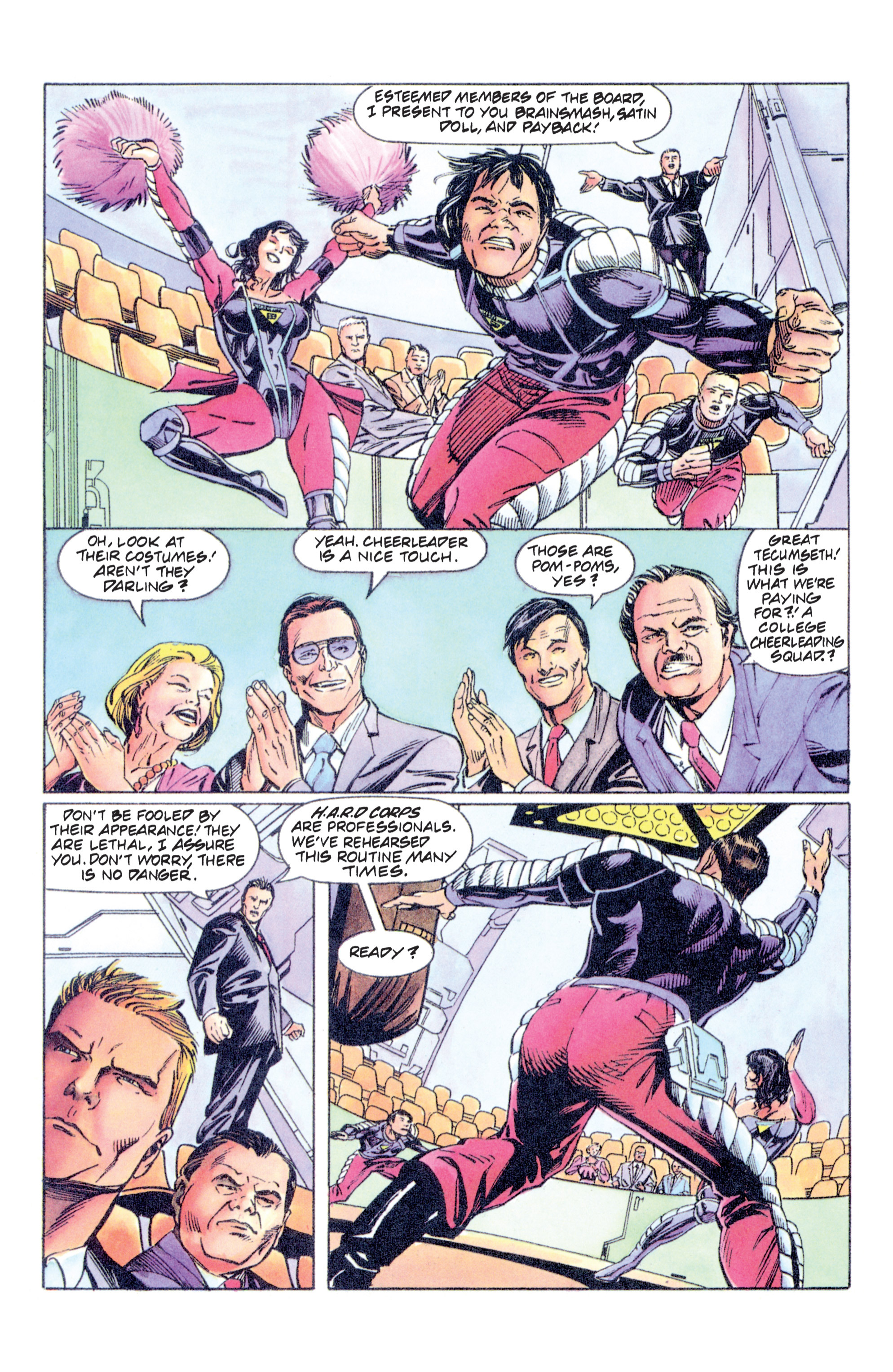 Read online H.A.R.D. Corps comic -  Issue #28 - 14