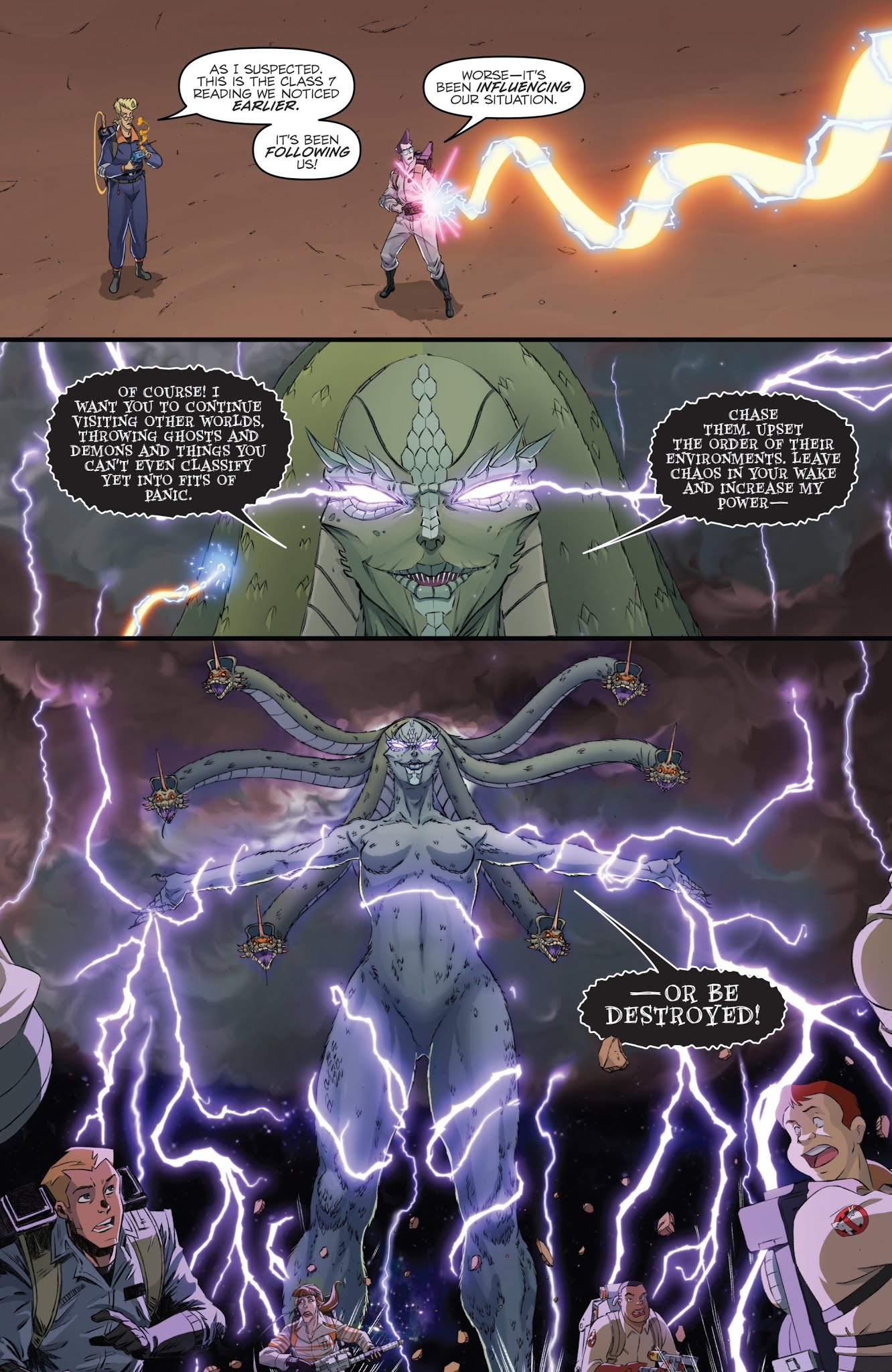 Read online Ghostbusters: Crossing Over comic -  Issue #8 - 10