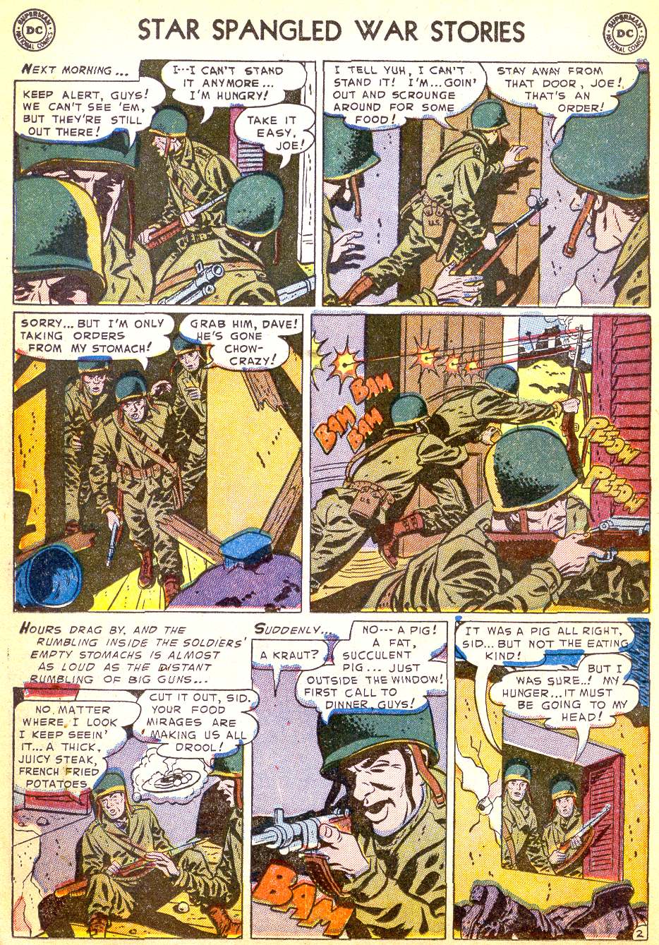 Read online Star Spangled War Stories (1952) comic -  Issue #19 - 23