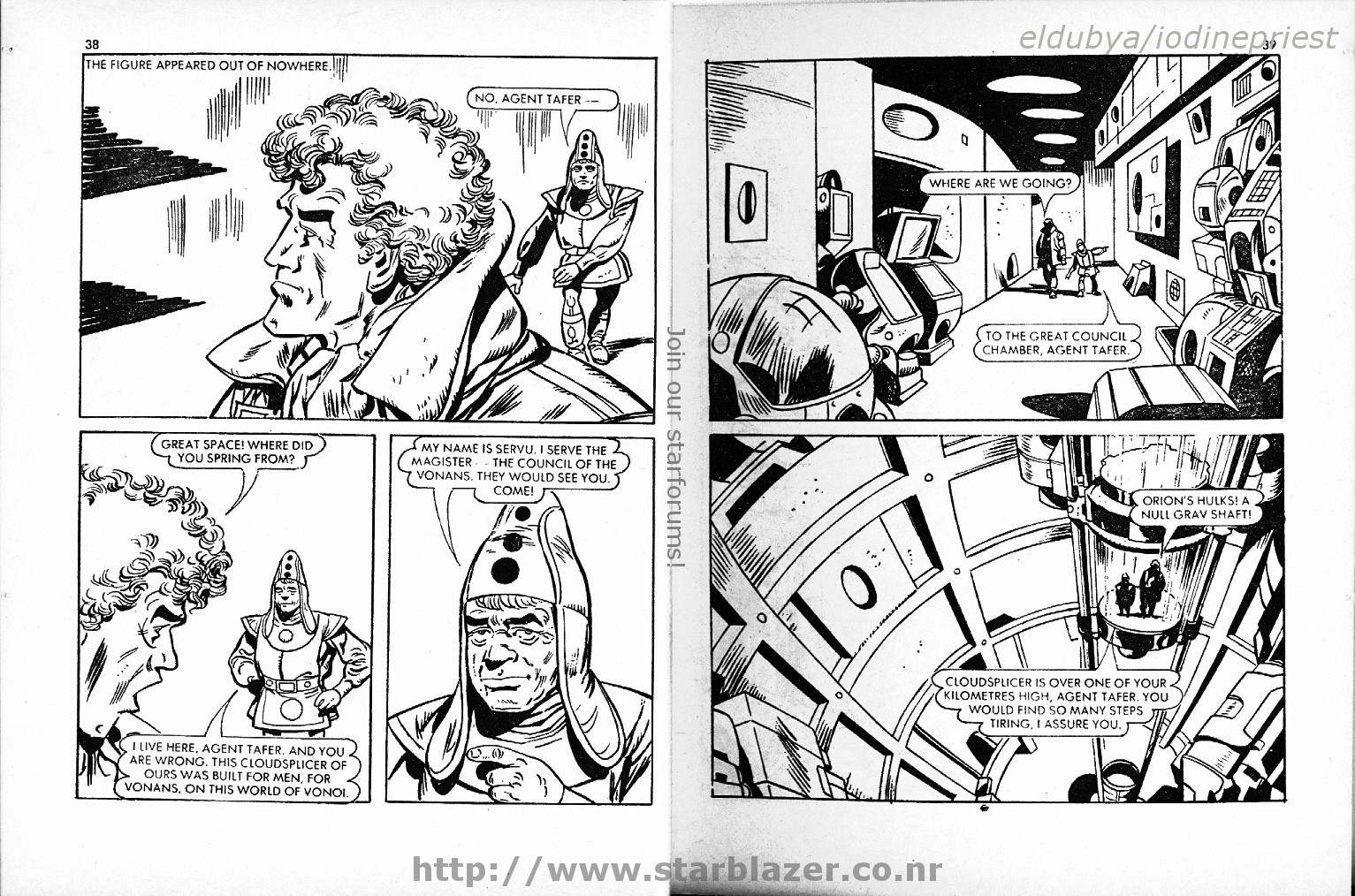 Read online Starblazer comic -  Issue #153 - 21