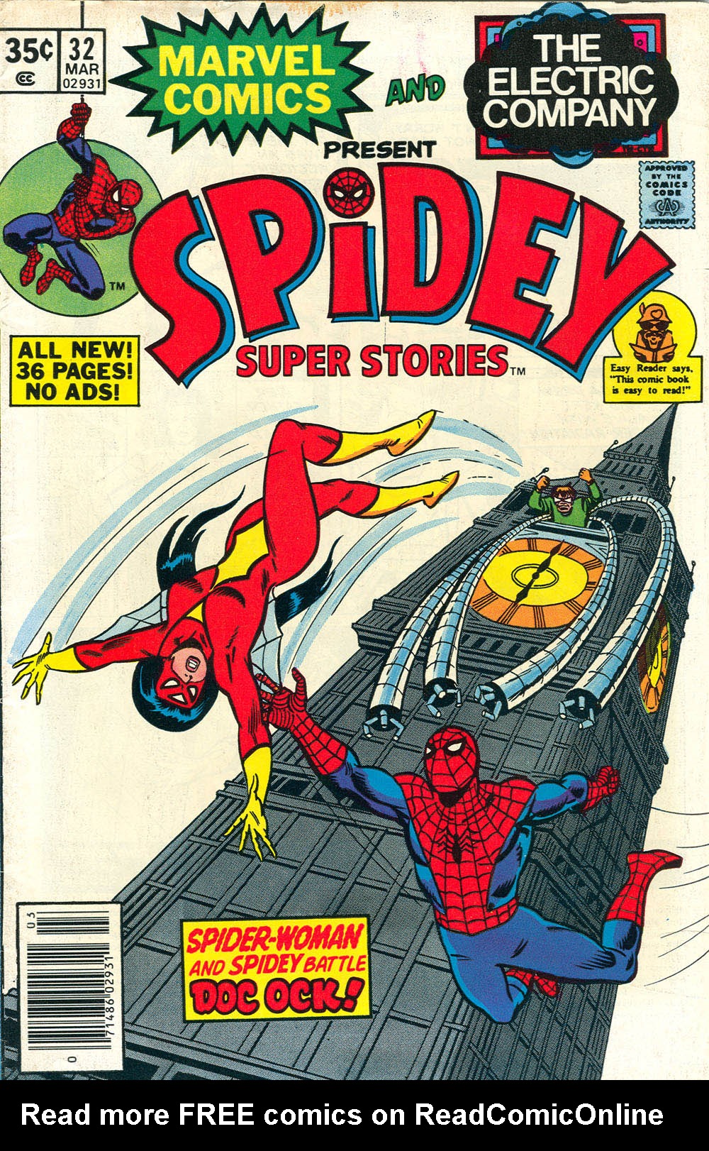 Read online Spidey Super Stories comic -  Issue #32 - 1