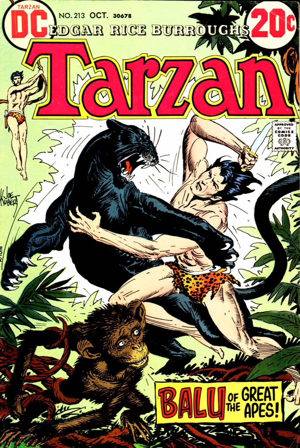 Read online Tarzan (1972) comic -  Issue #213 - 1