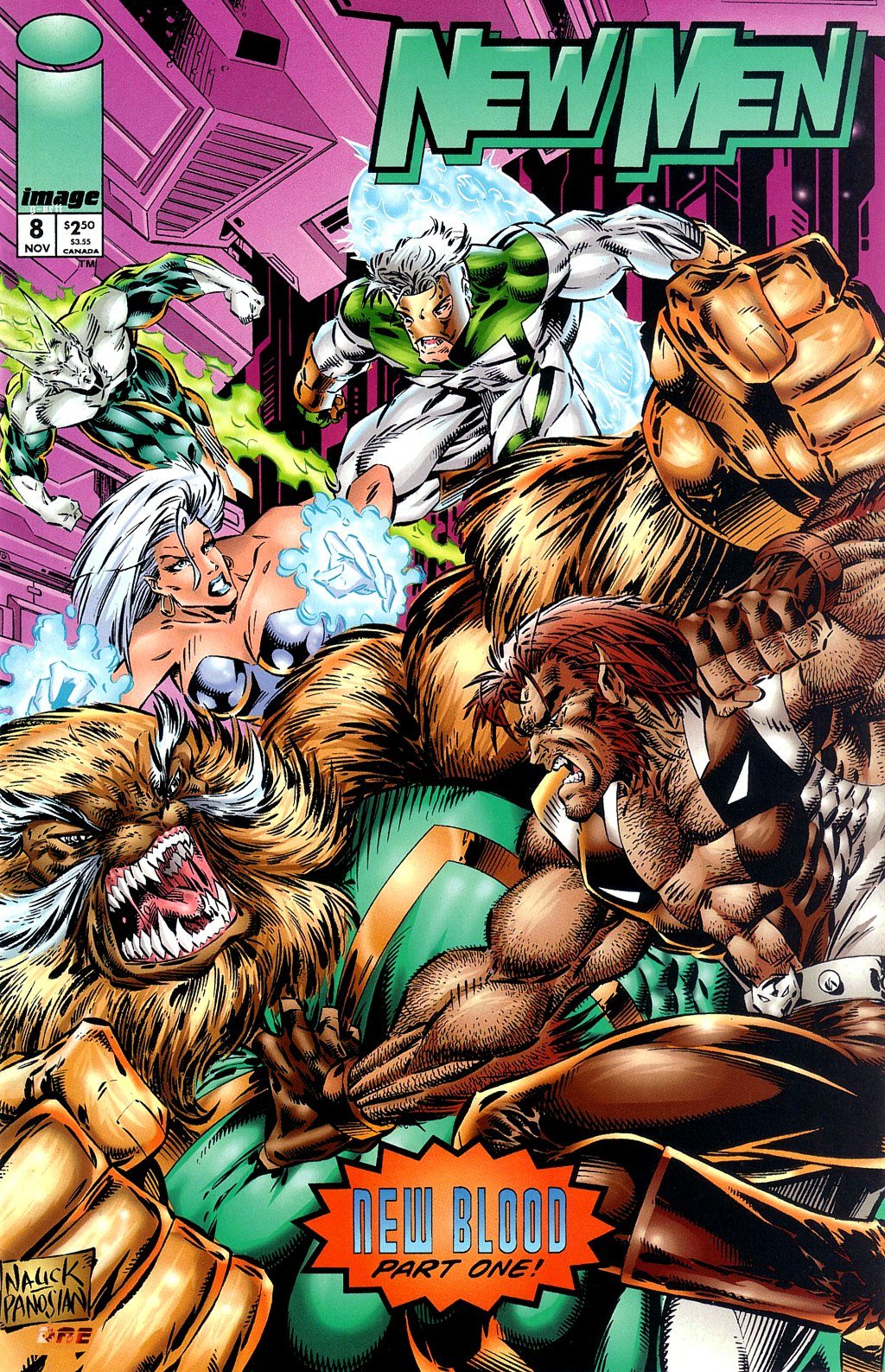 Read online NewMen comic -  Issue #8 - 1