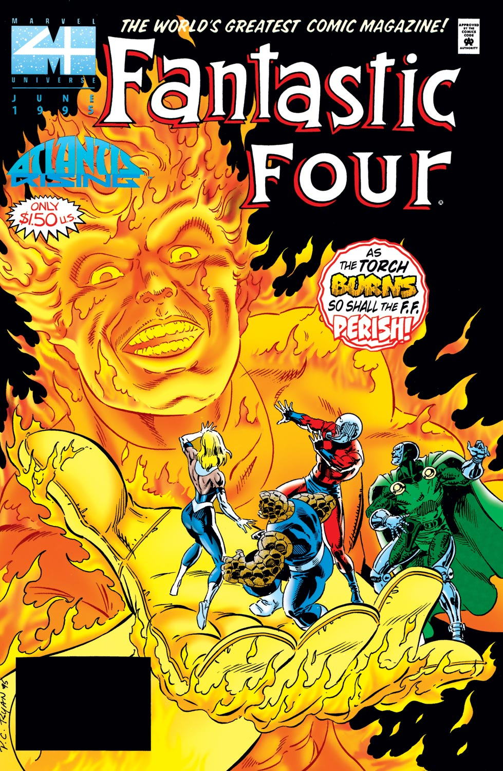 Read online Fantastic Four (1961) comic -  Issue #401 - 1