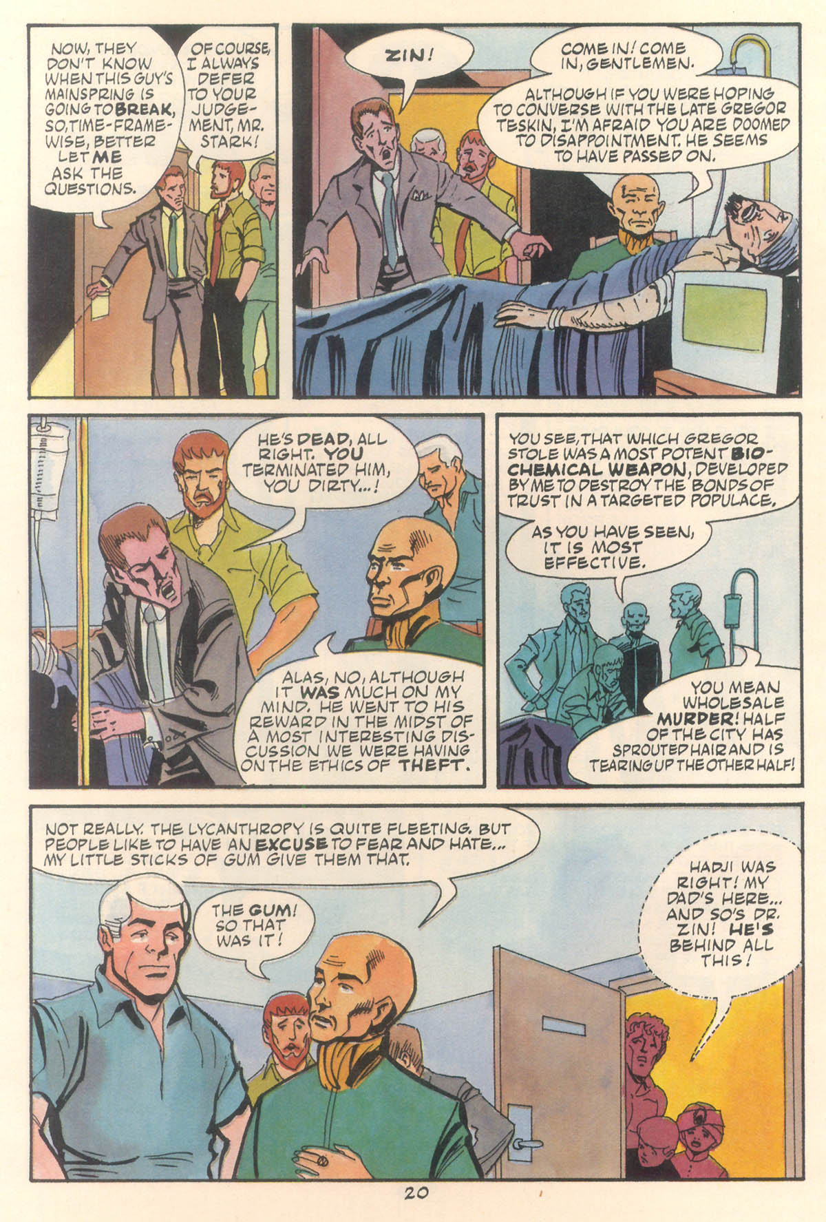Read online Jonny Quest comic -  Issue #16 - 22