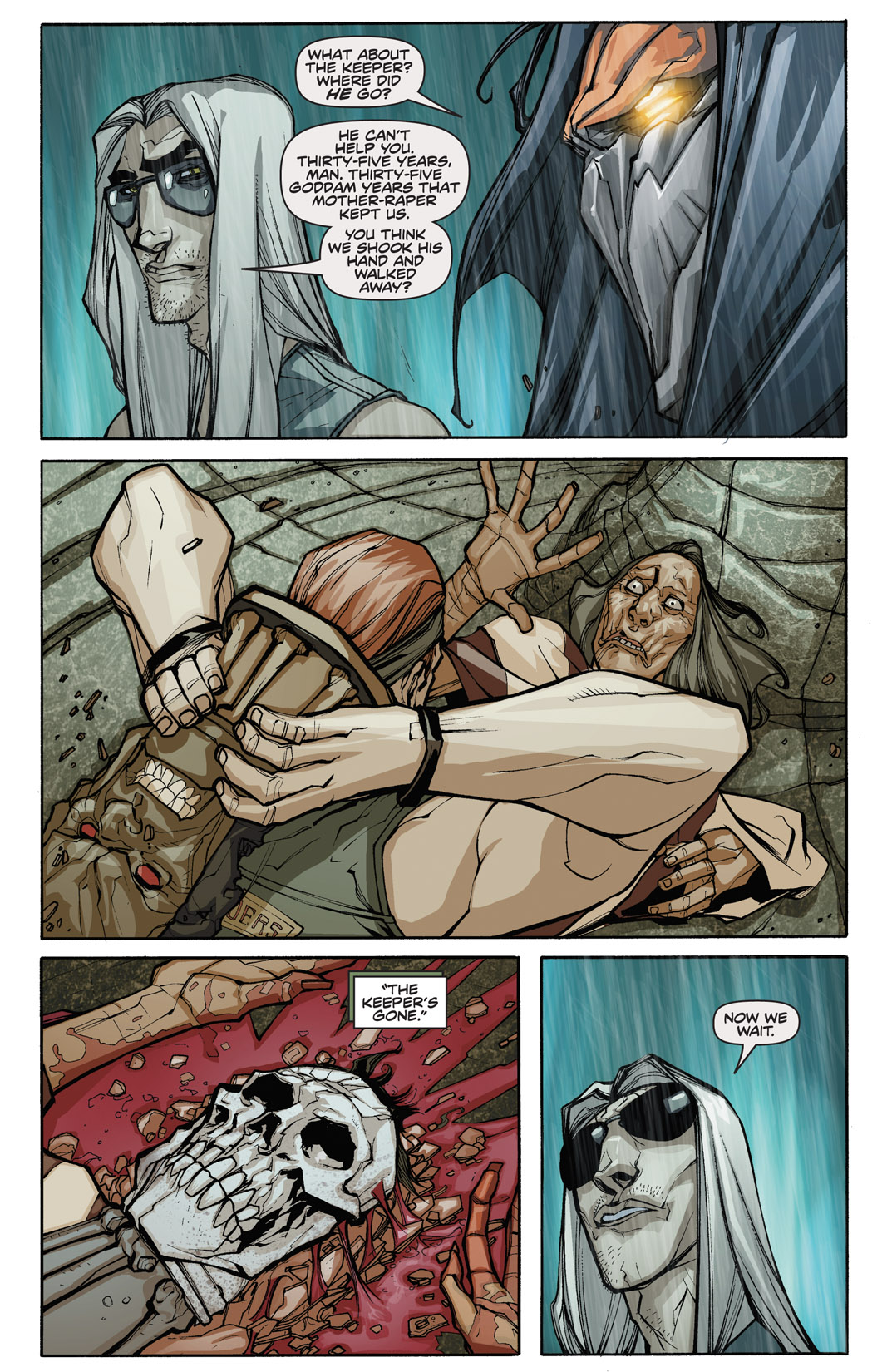 Read online The Darkness: Four Horsemen comic -  Issue #3 - 17