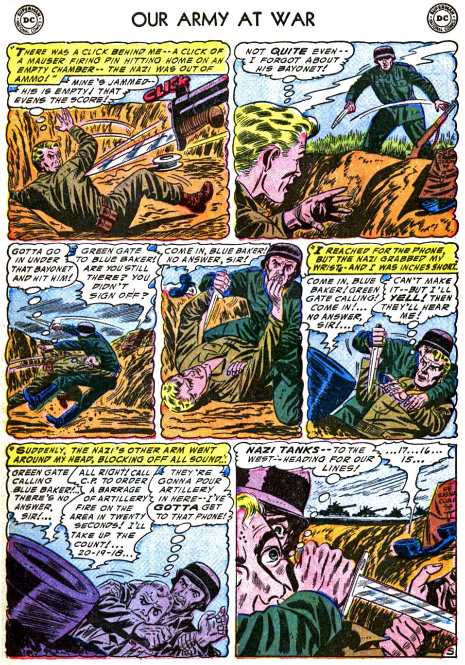 Read online Our Army at War (1952) comic -  Issue #26 - 32