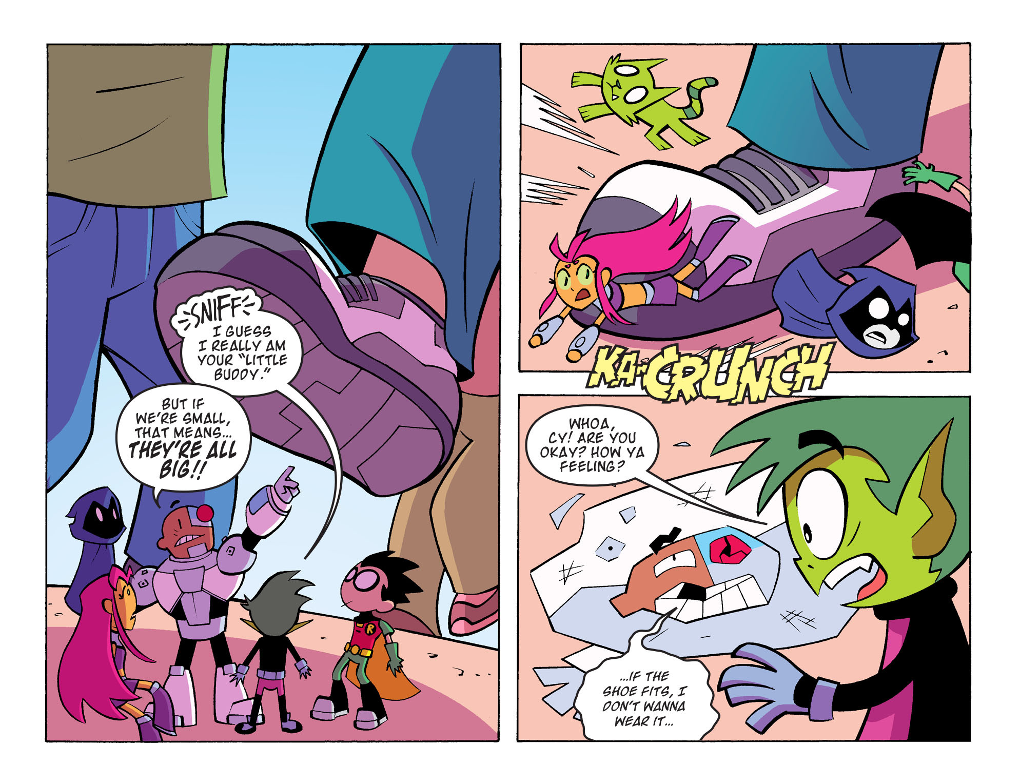 Read online Teen Titans Go! (2013) comic -  Issue #34 - 10
