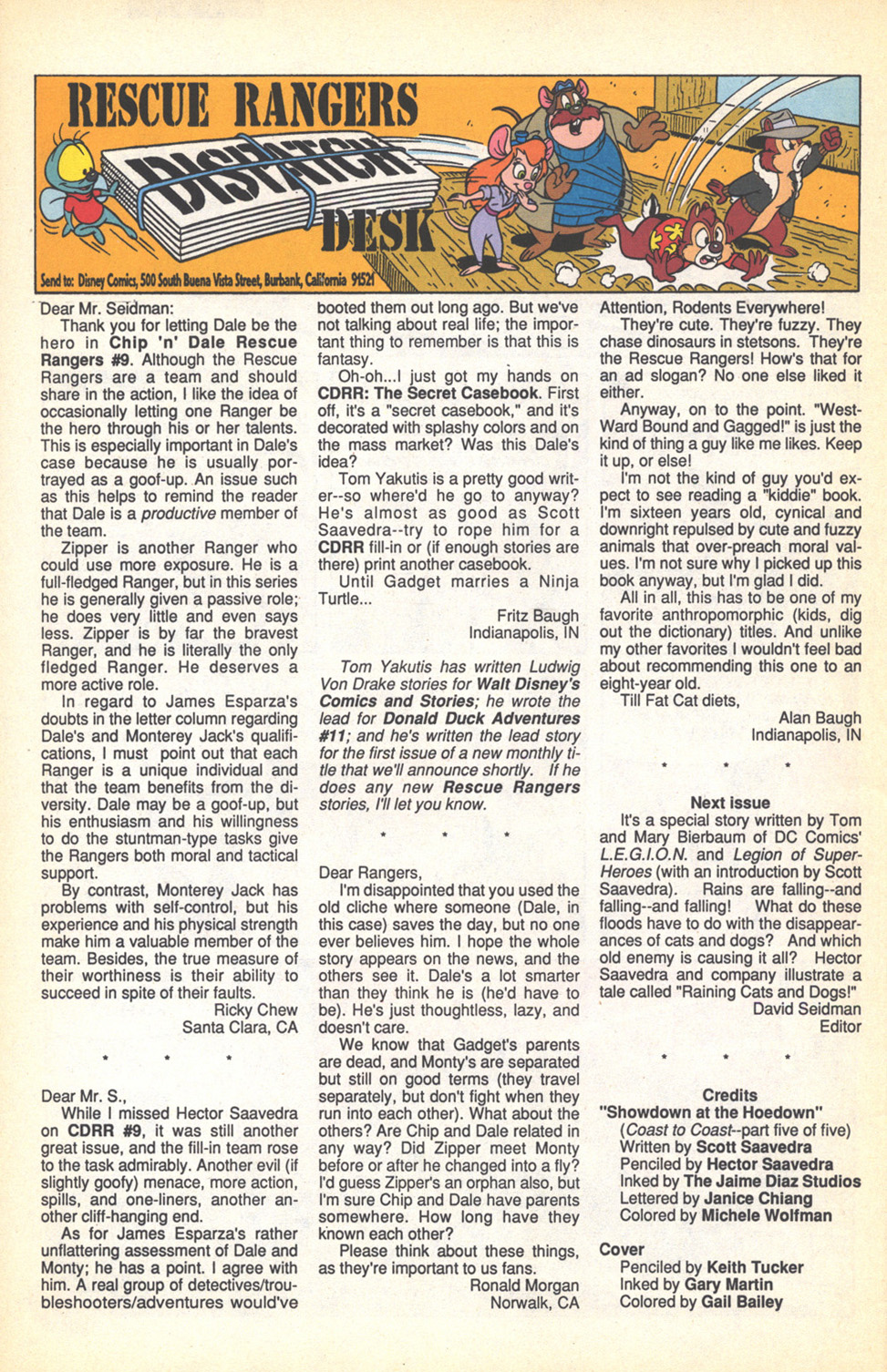 Read online Disney's Chip 'N Dale Rescue Rangers comic -  Issue #12 - 34