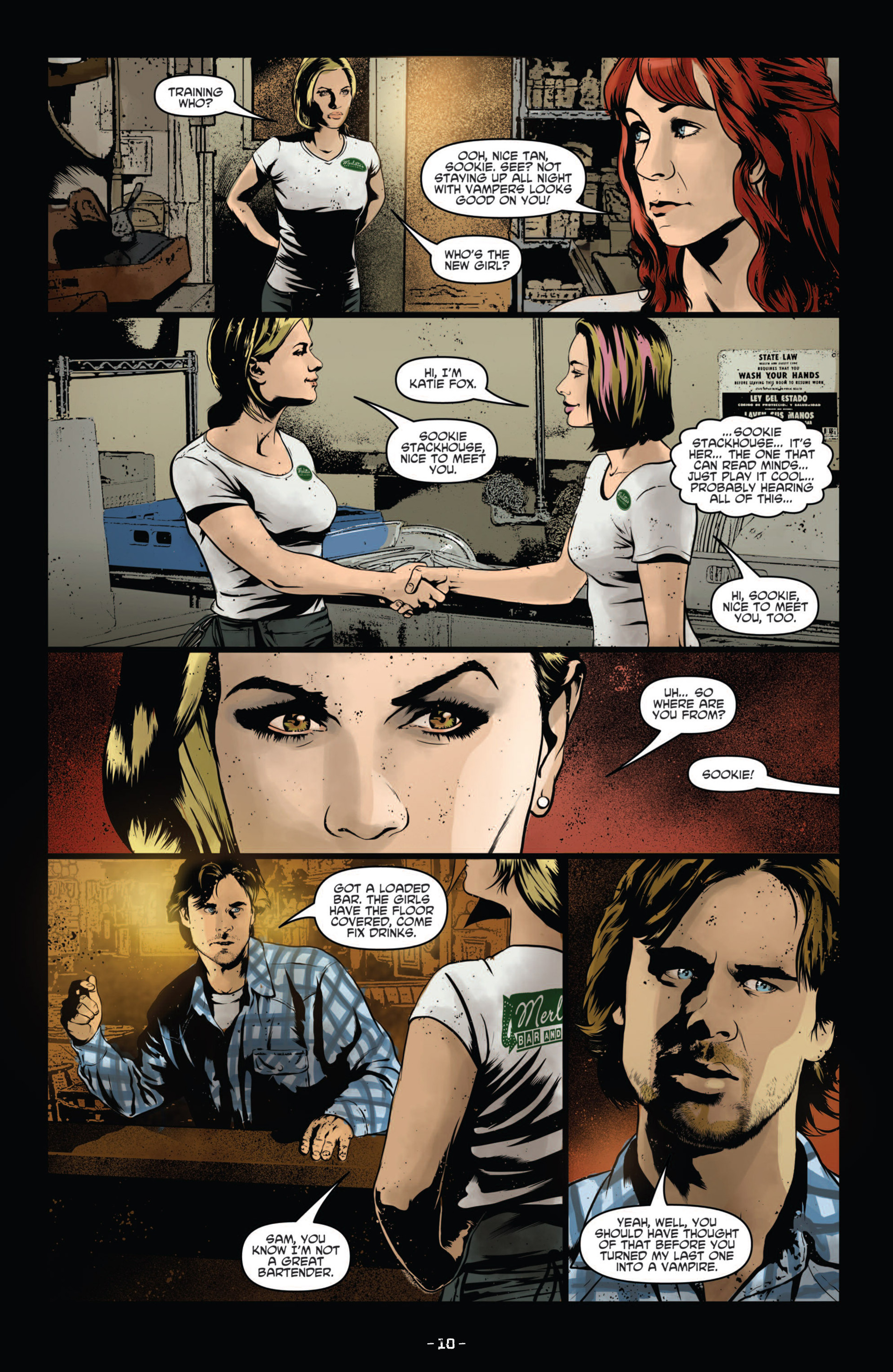 Read online True Blood (2012) comic -  Issue #11 - 13