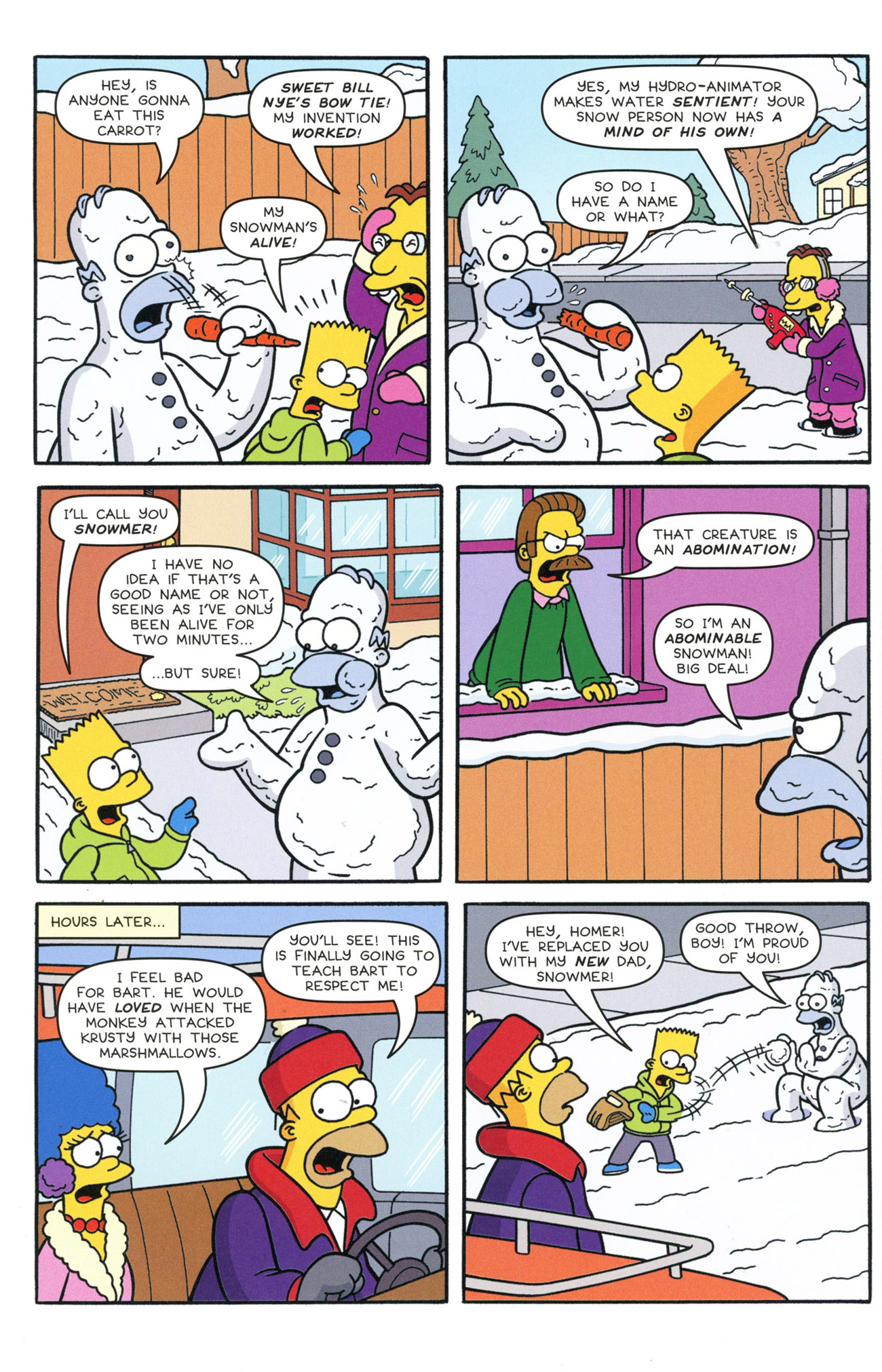 Read online The Simpsons Winter Wingding comic -  Issue #9 - 6