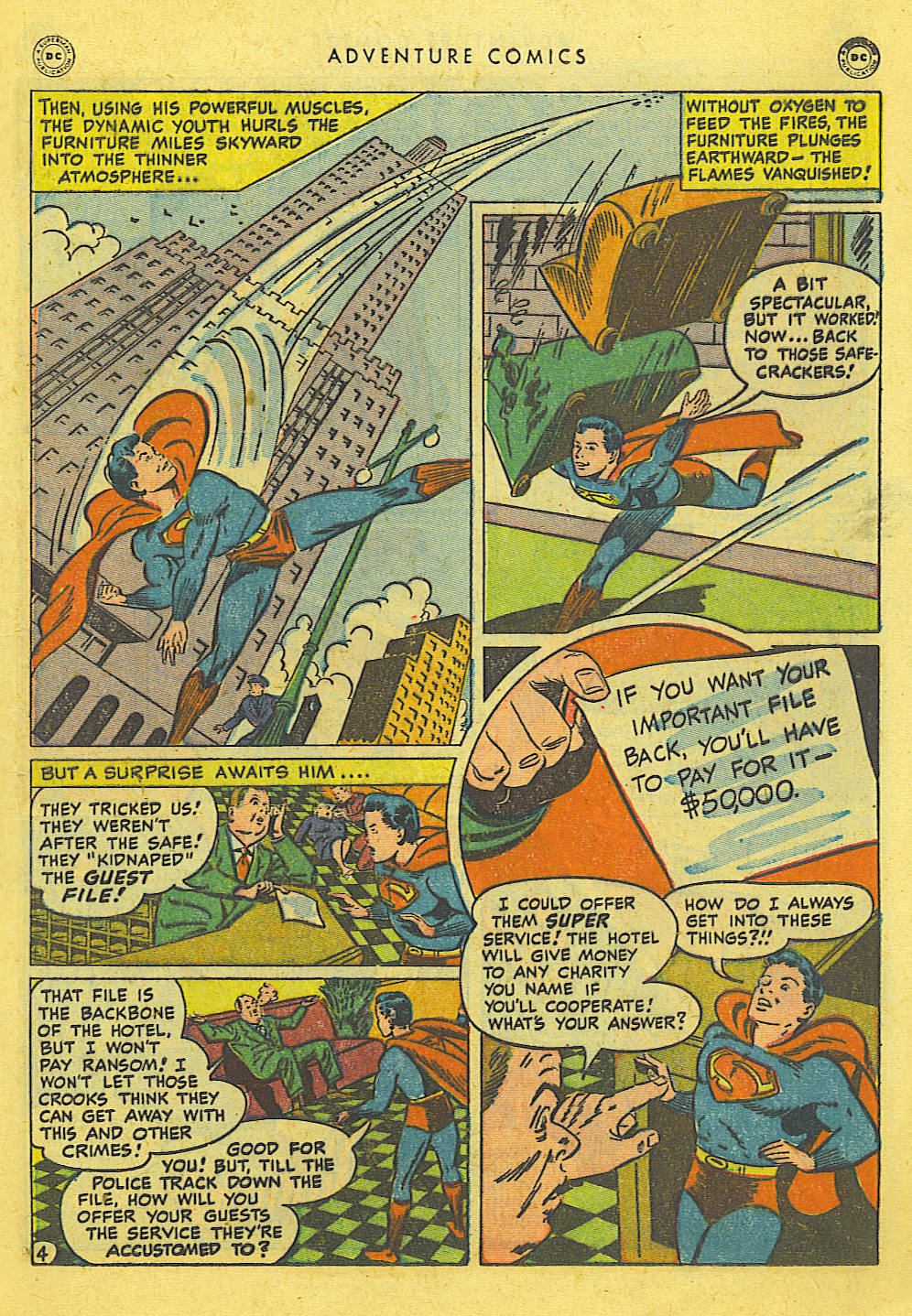 Read online Adventure Comics (1938) comic -  Issue #127 - 21
