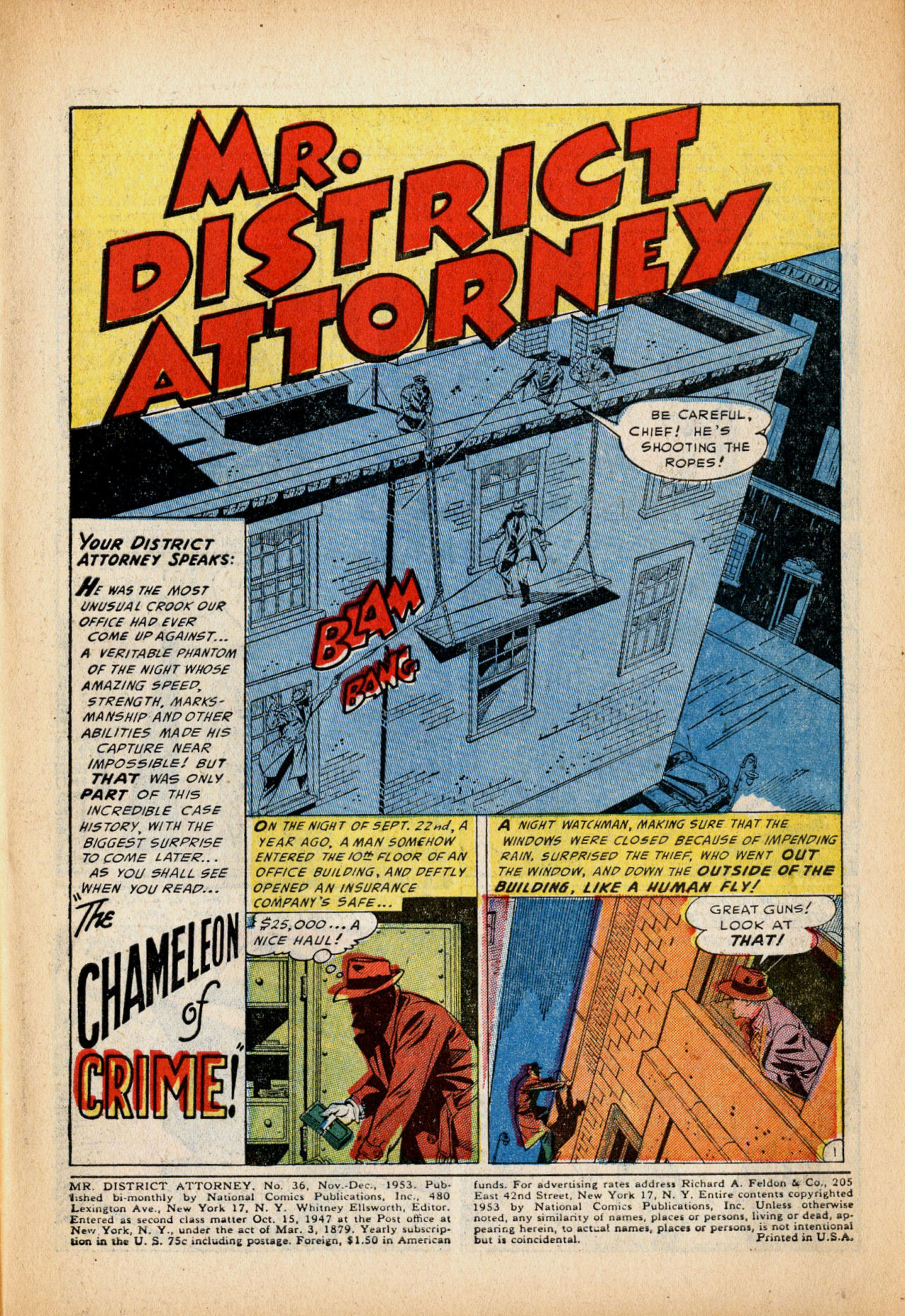 Read online Mr. District Attorney comic -  Issue #36 - 3