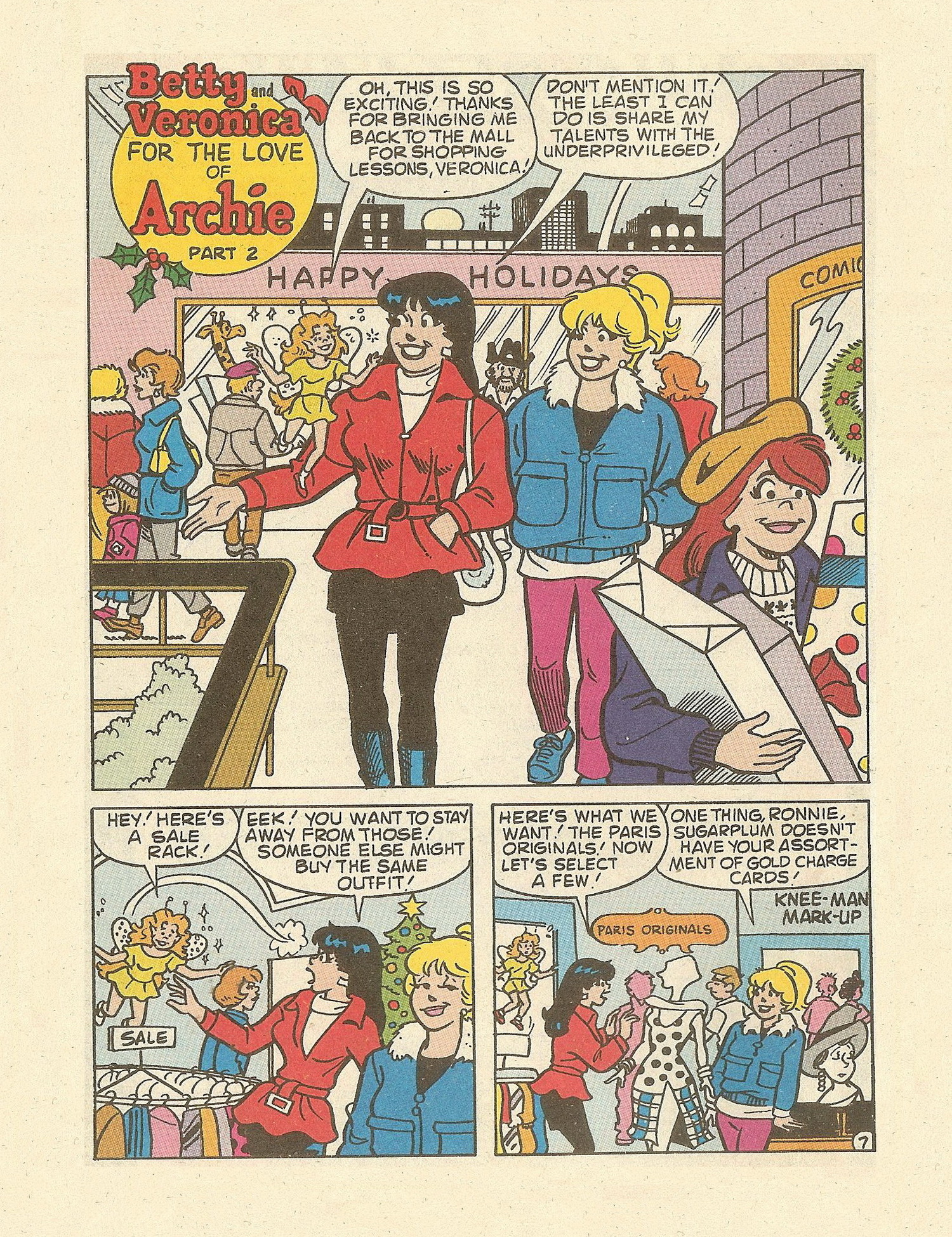 Read online Betty and Veronica Digest Magazine comic -  Issue #93 - 31