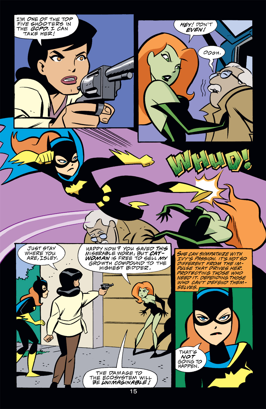 Read online Gotham Girls comic -  Issue #5 - 16