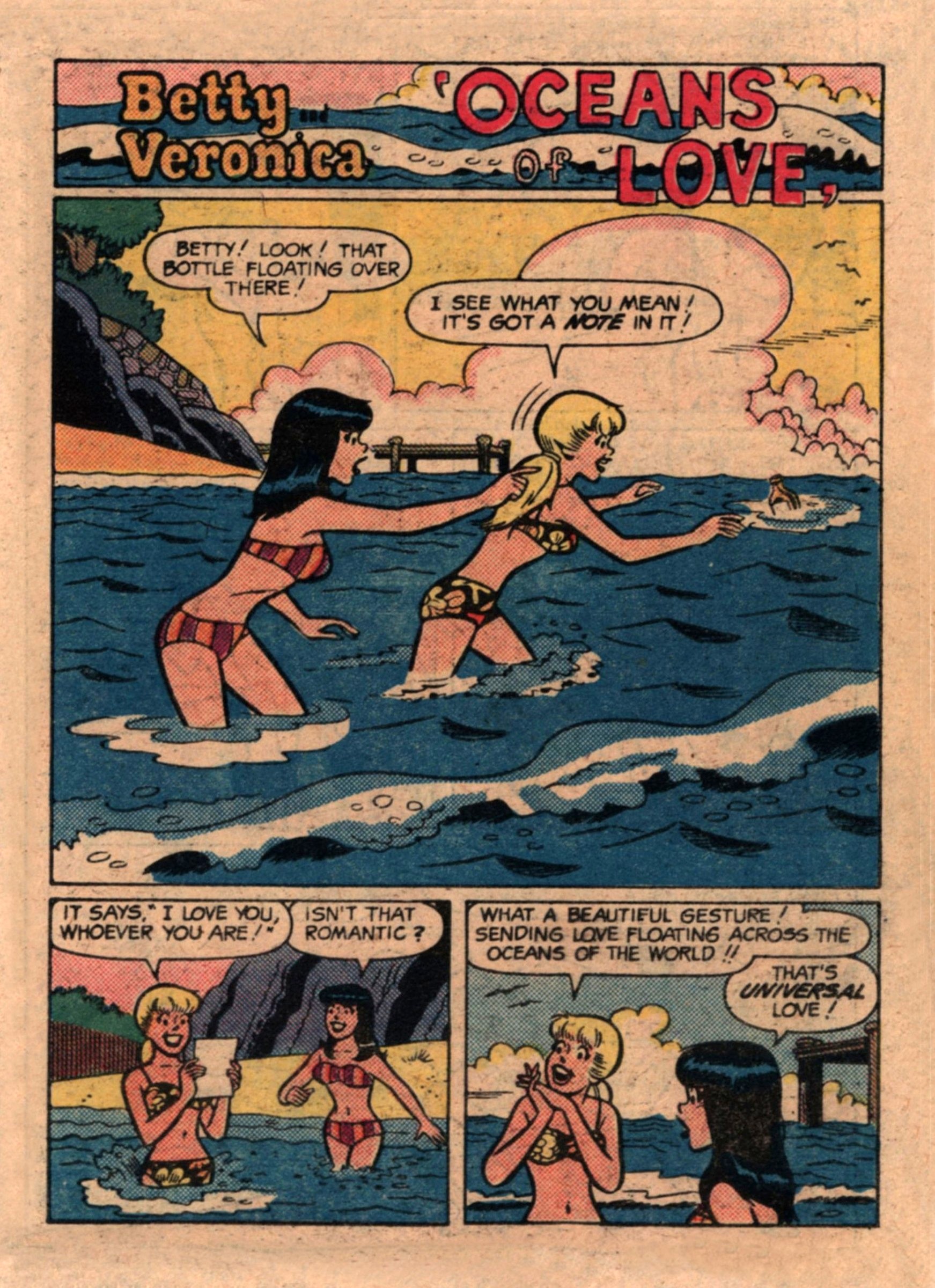 Read online Betty and Veronica Digest Magazine comic -  Issue #1 - 59