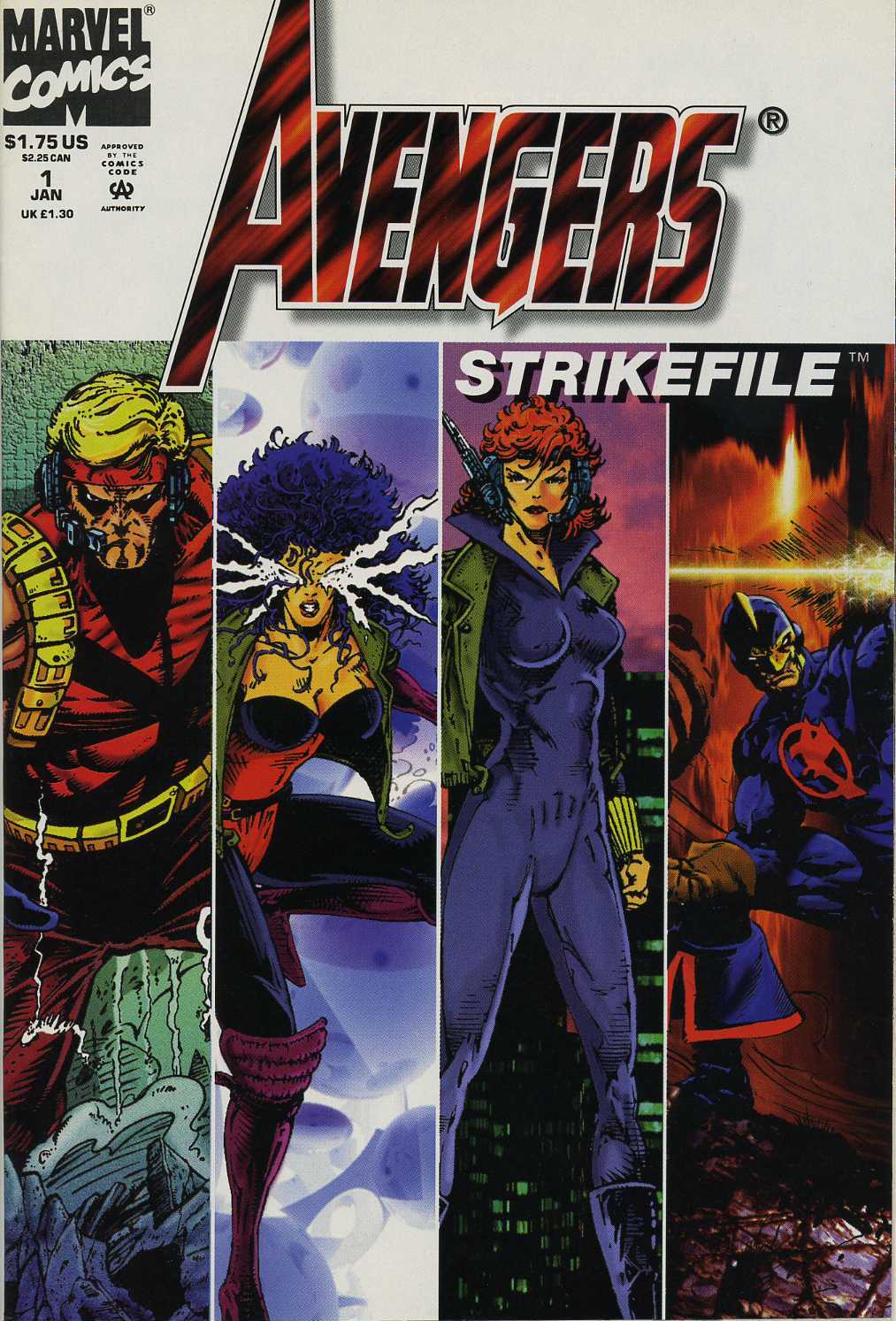 Read online Avengers Strike File comic -  Issue # Full - 1