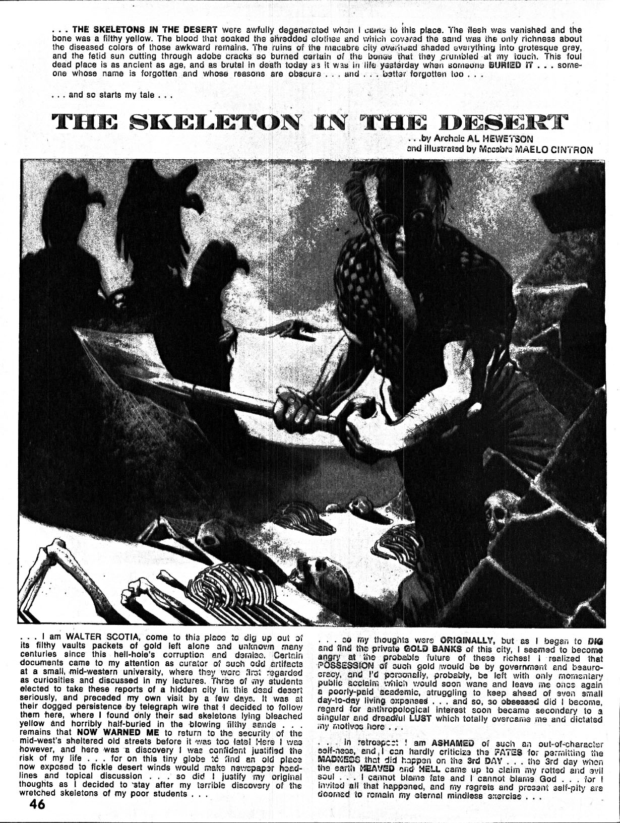 Read online Scream (1973) comic -  Issue #1 - 46