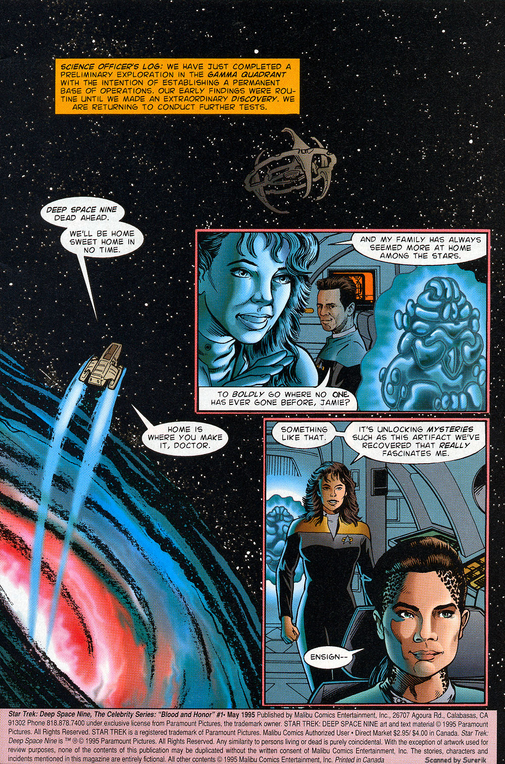 Read online Star Trek: Deep Space Nine: Celebrity Series comic -  Issue #1 - 5