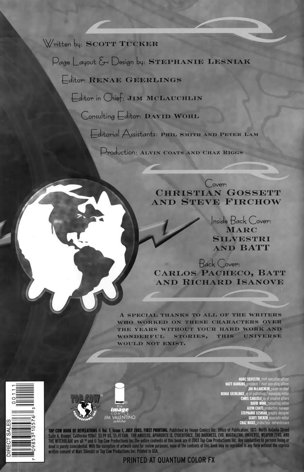 Read online Top Cow Book of Revelations comic -  Issue # Full - 2