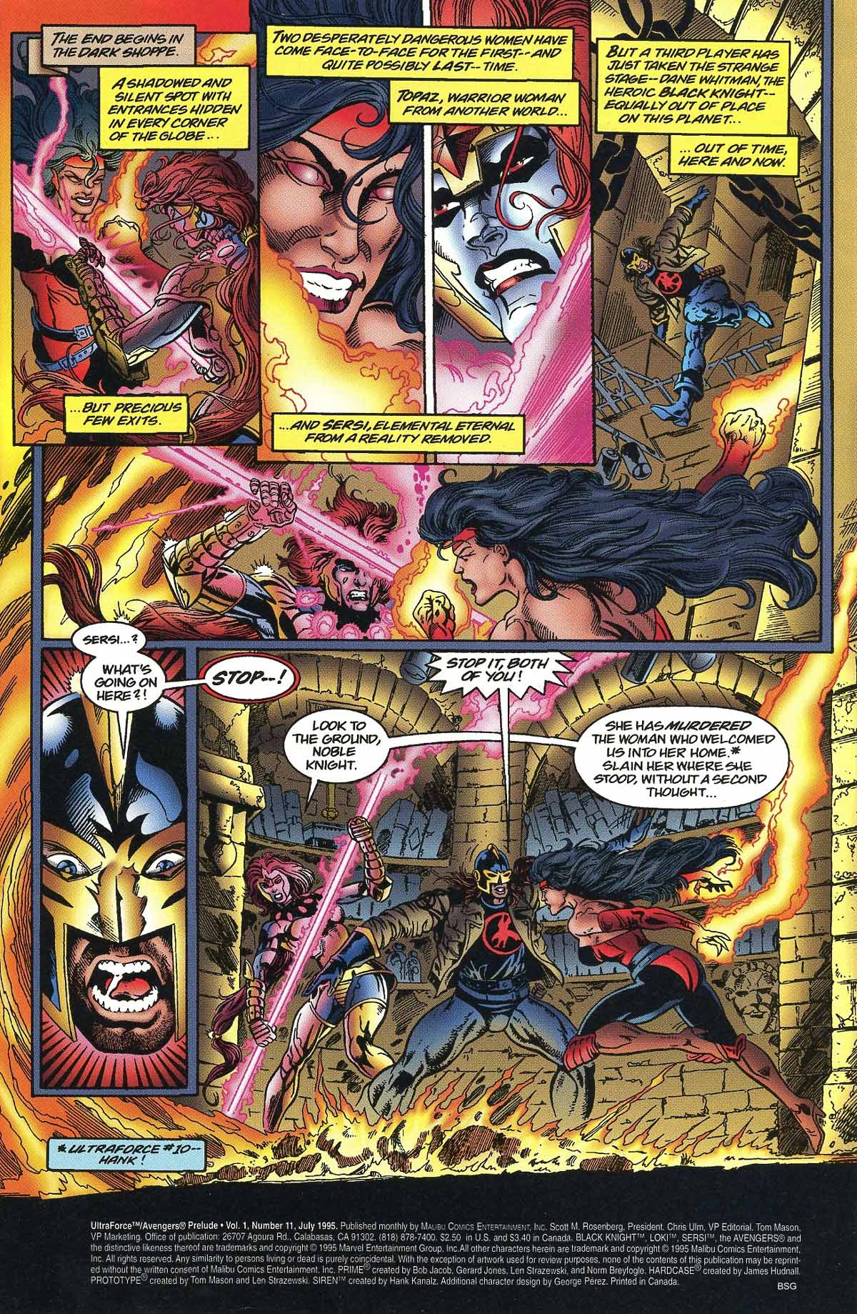 Read online UltraForce/Avengers comic -  Issue # _Prelude 11 - 3
