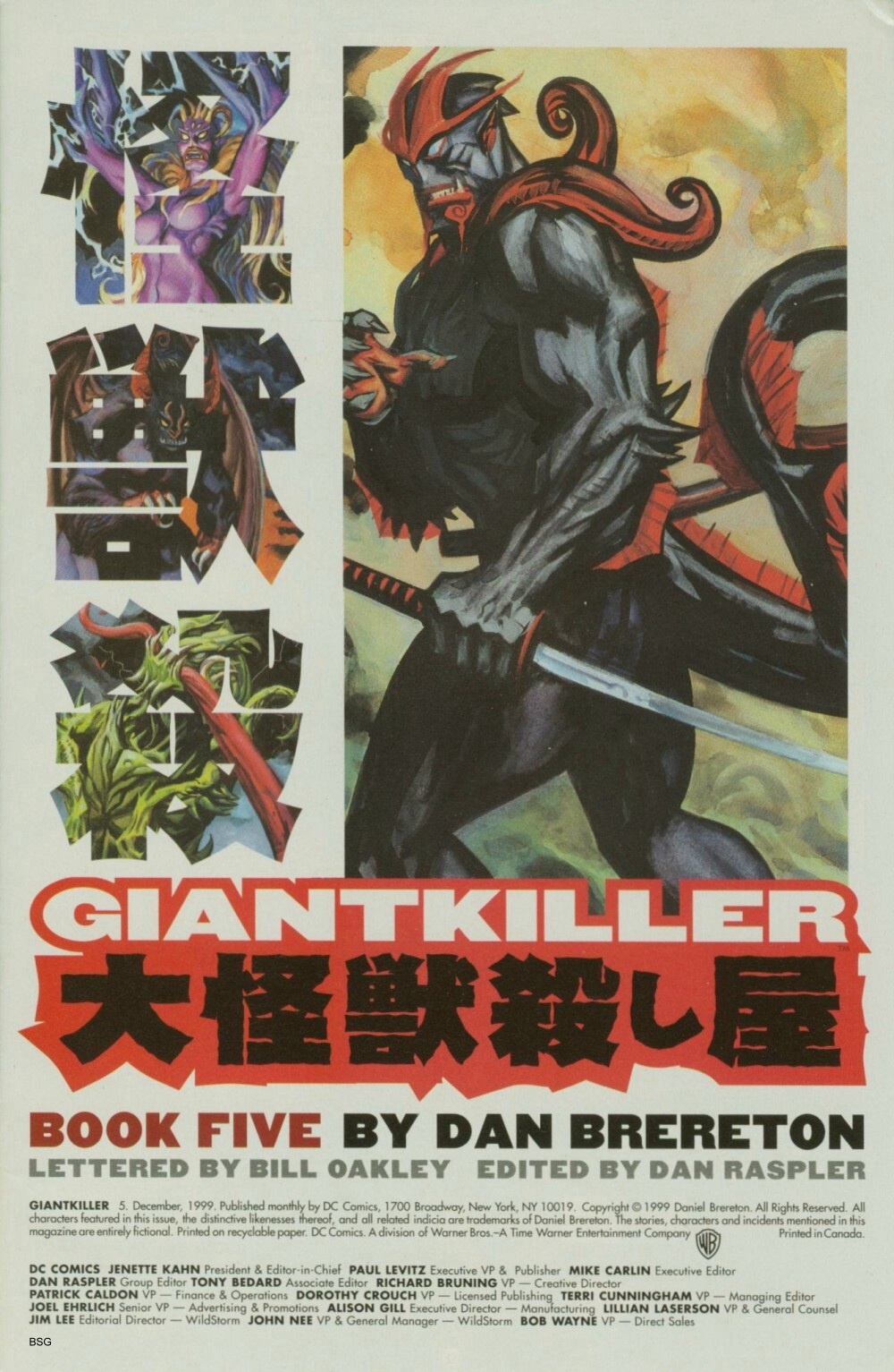 Read online Giantkiller comic -  Issue #5 - 3
