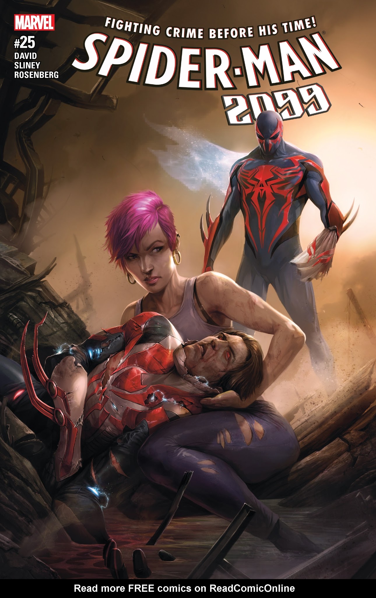 Read online Spider-Man 2099 (2015) comic -  Issue #25 - 1