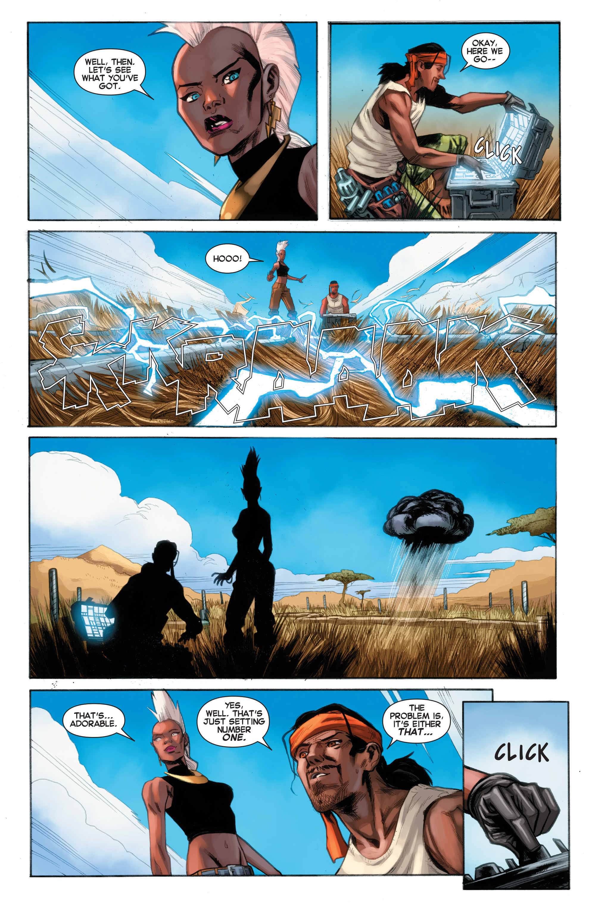 Read online Storm comic -  Issue #3 - 12