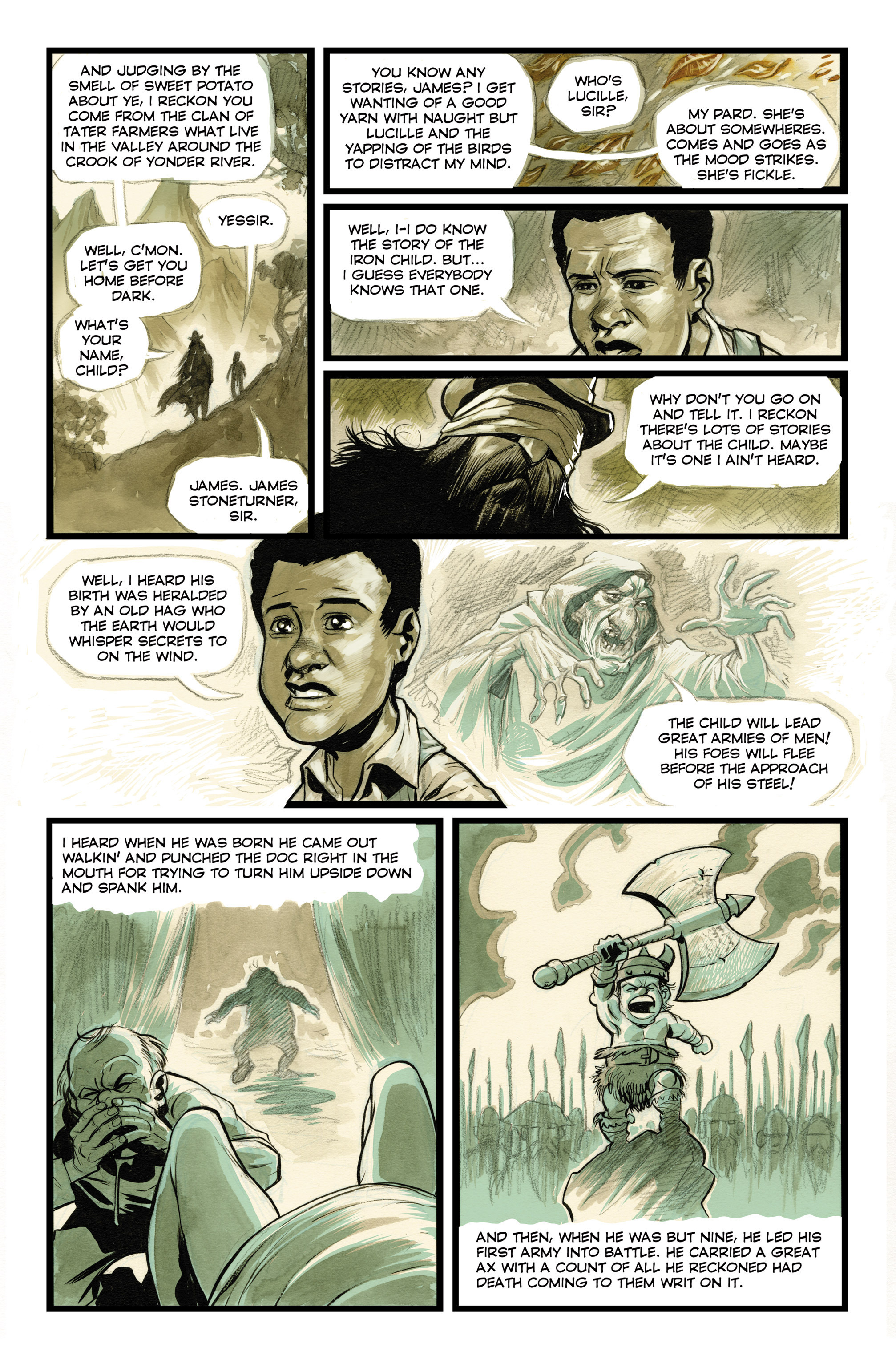 Read online Hillbilly comic -  Issue #1 - 9