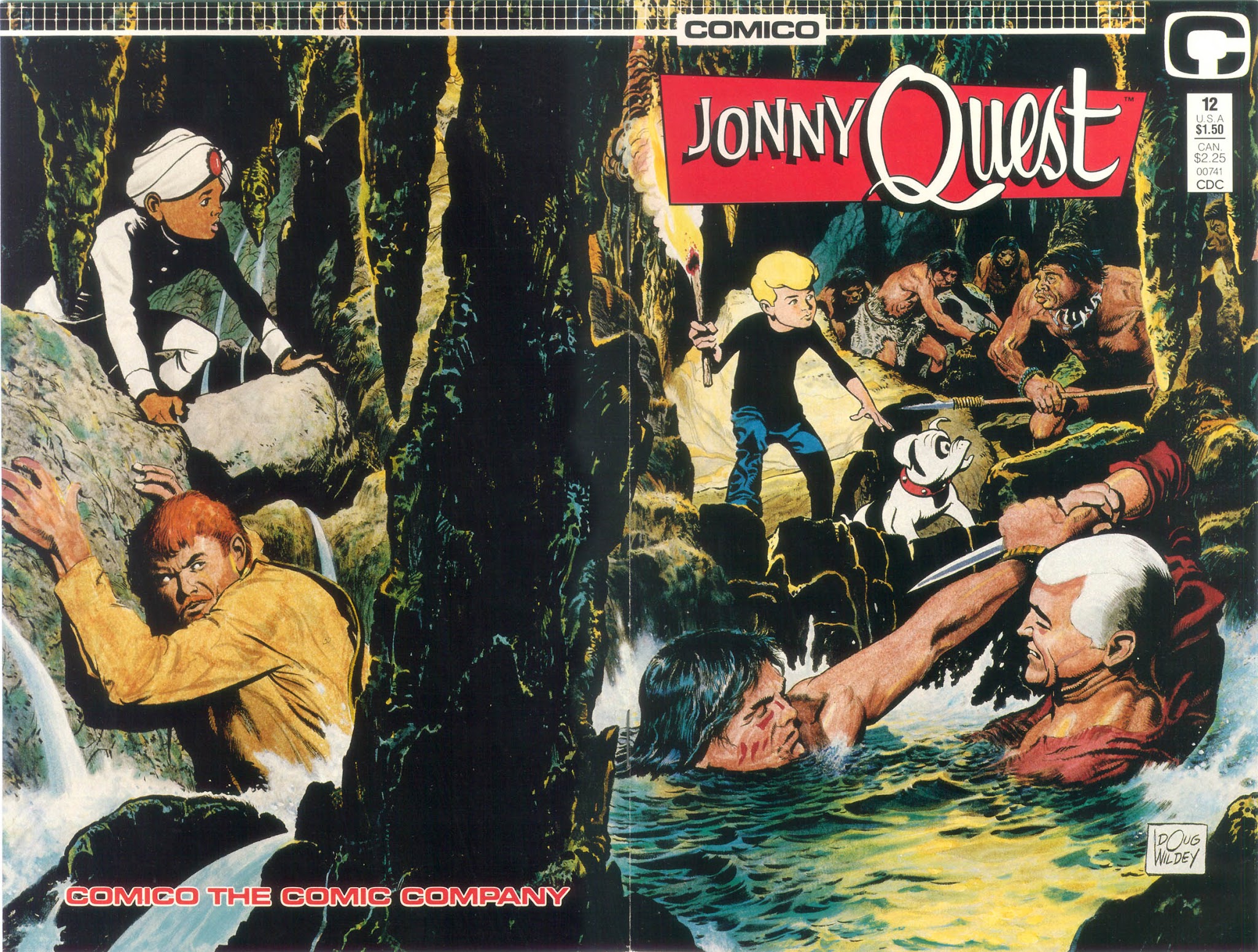 Read online Jonny Quest comic -  Issue #12 - 1