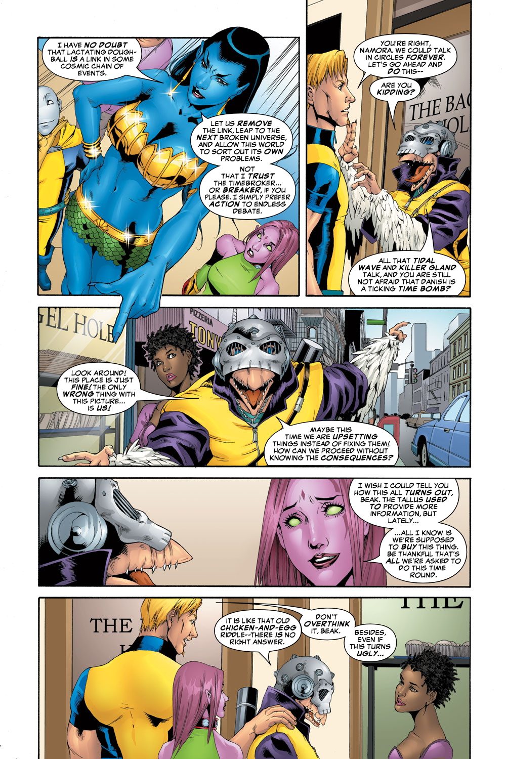 Read online Exiles (2001) comic -  Issue #54 - 9