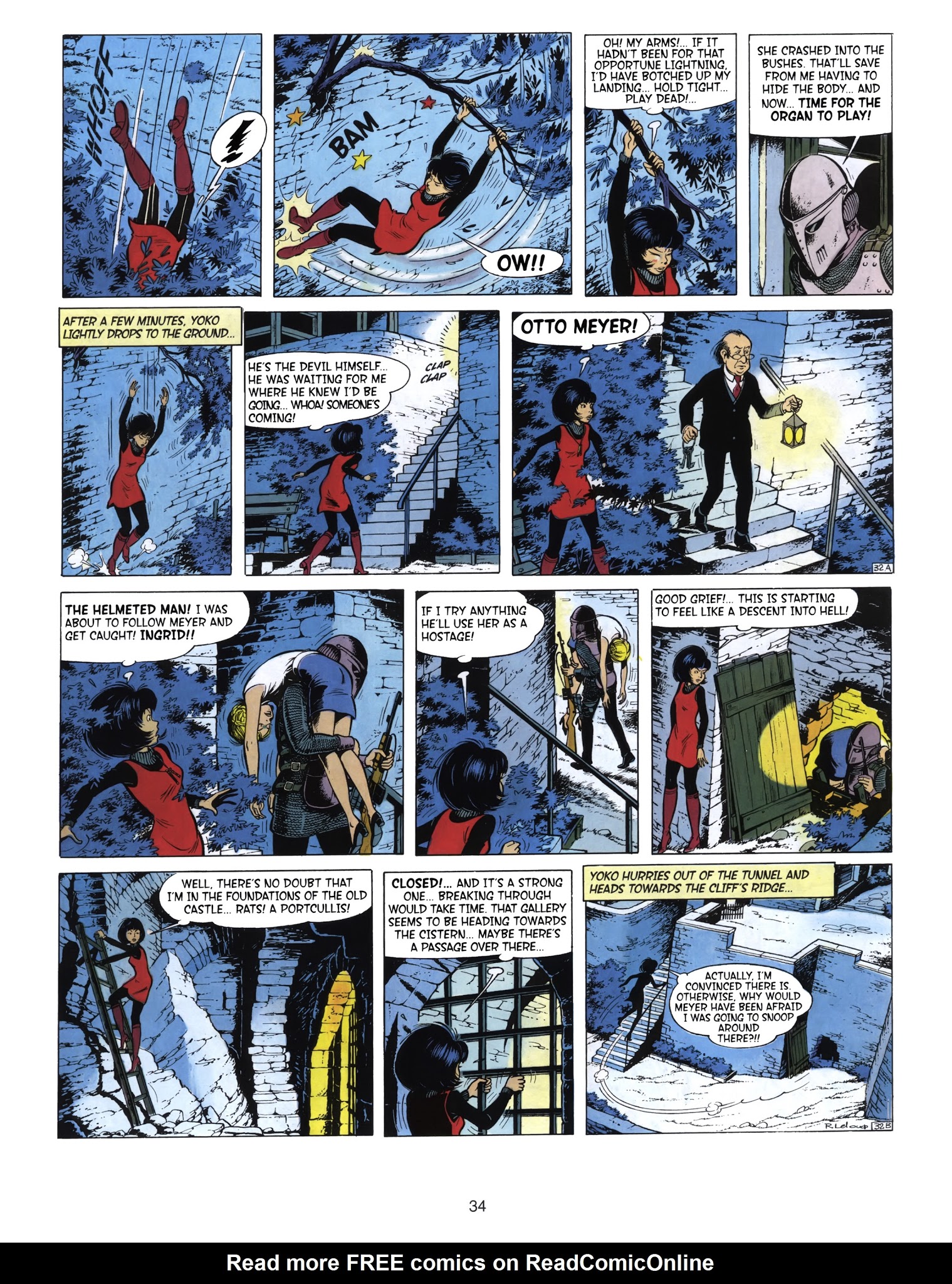 Read online Yoko Tsuno comic -  Issue #8 - 36