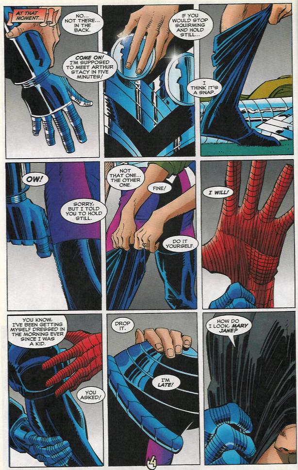 Read online Spider-Man (1990) comic -  Issue #91- Dusk Falls Over Manhattan - 6