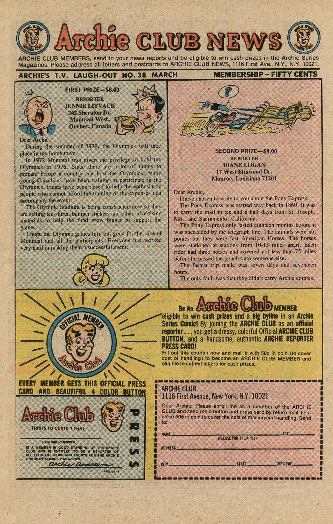 Read online Archie's TV Laugh-Out comic -  Issue #38 - 26