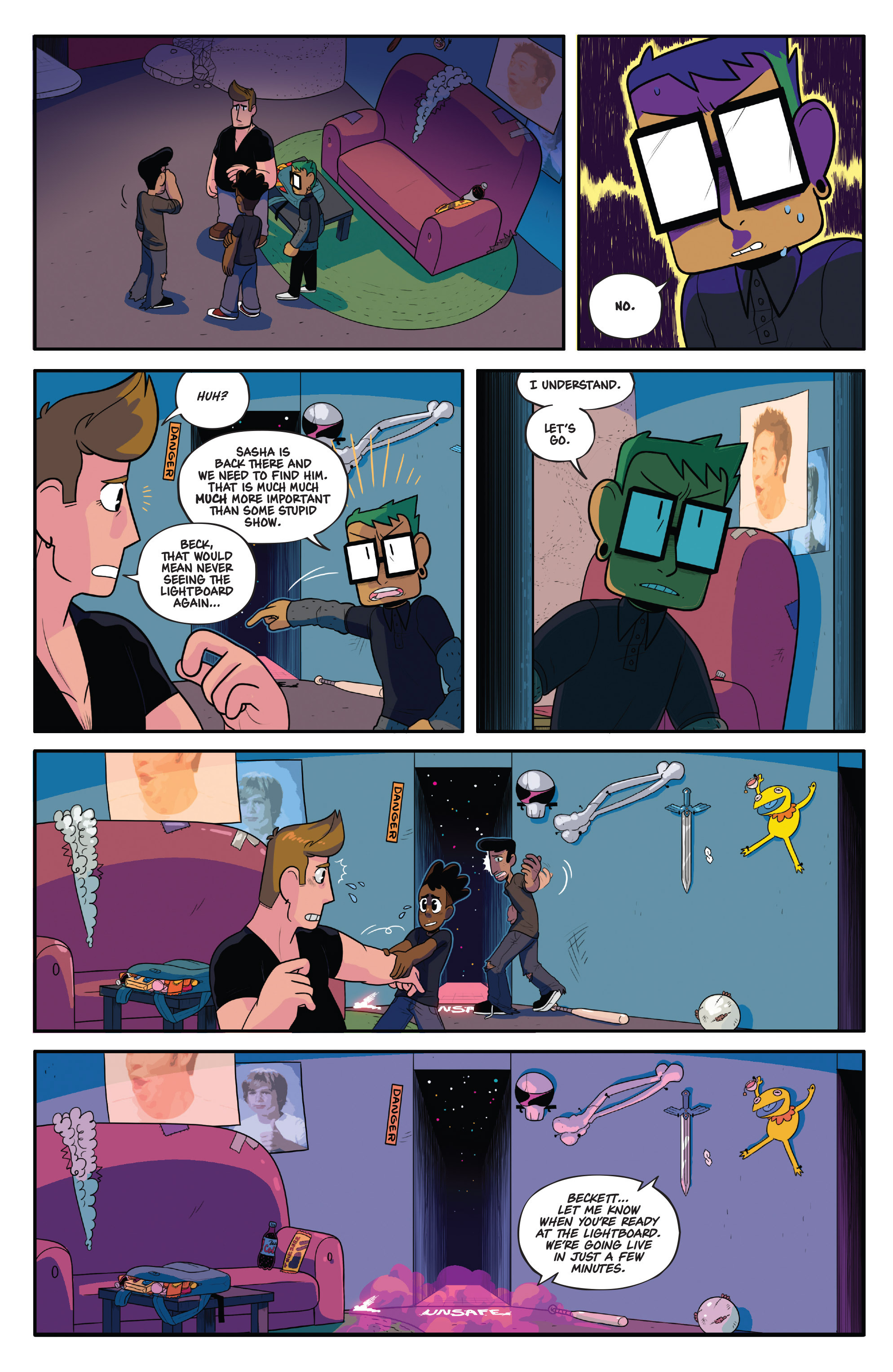 Read online The Backstagers comic -  Issue #4 - 11